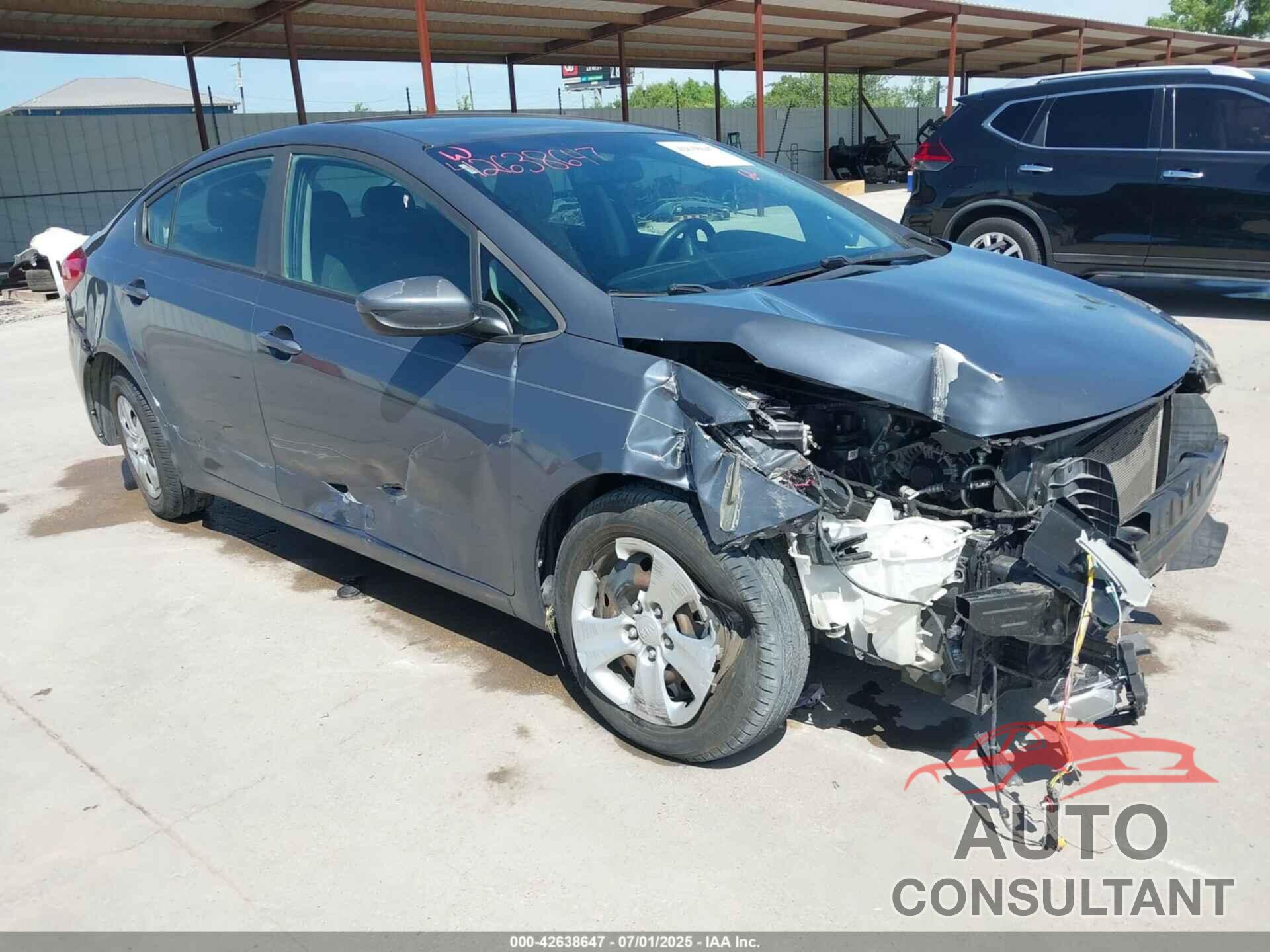 KIA FORTE 2016 - KNAFK4A64G5604790
