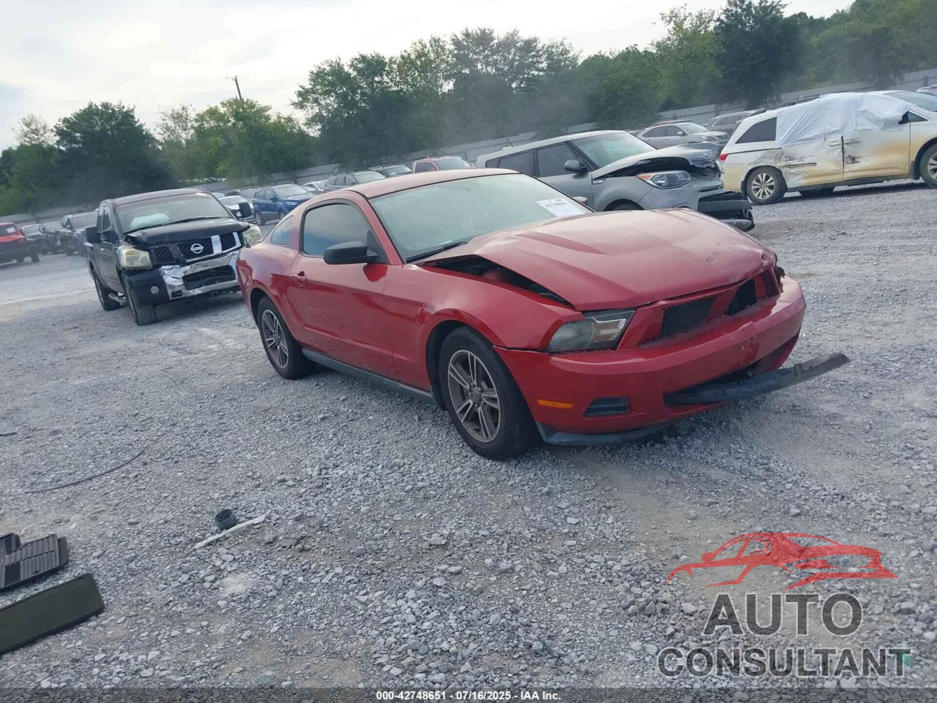 FORD MUSTANG 2011 - 1ZVBP8AM1B5166227
