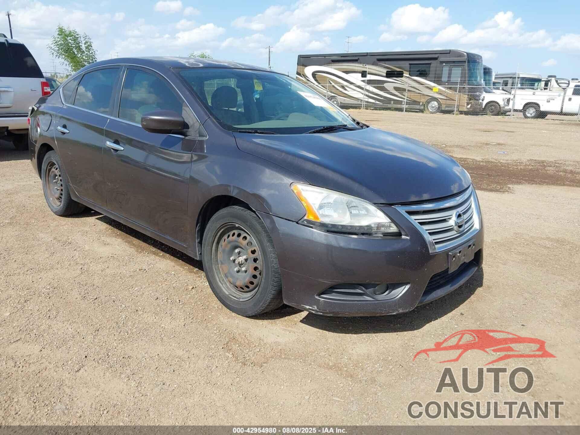 NISSAN SENTRA 2014 - 3N1AB7APXEY255872