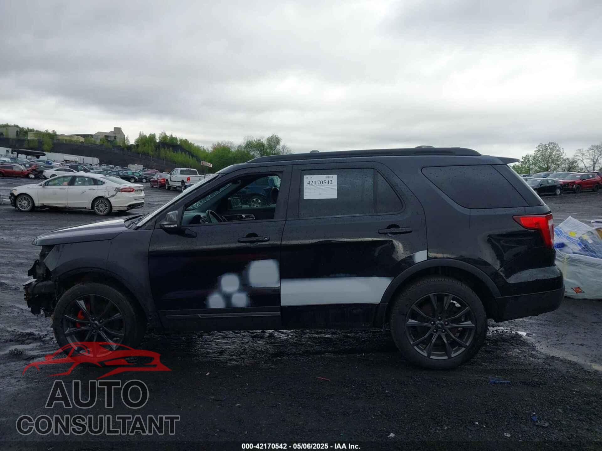 FORD EXPLORER 2017 - 1FM5K8D83HGB84296
