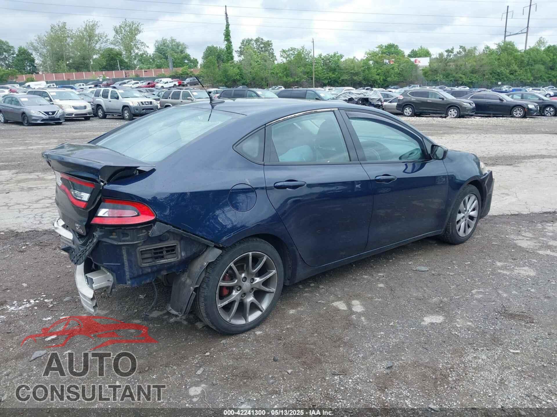 DODGE DART 2014 - 1C3CDFBB7ED725358