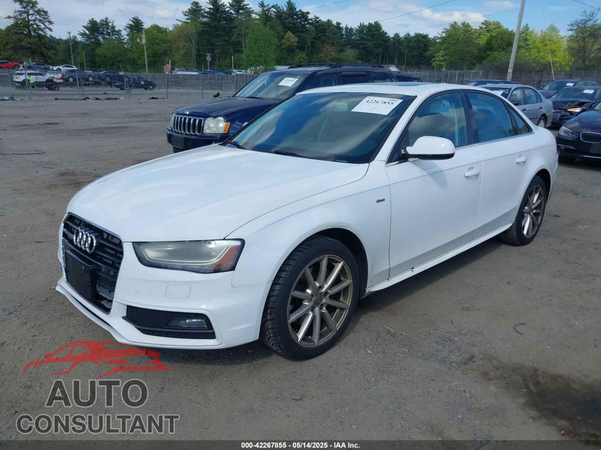 AUDI A4 2015 - WAUDFAFL4FA016306