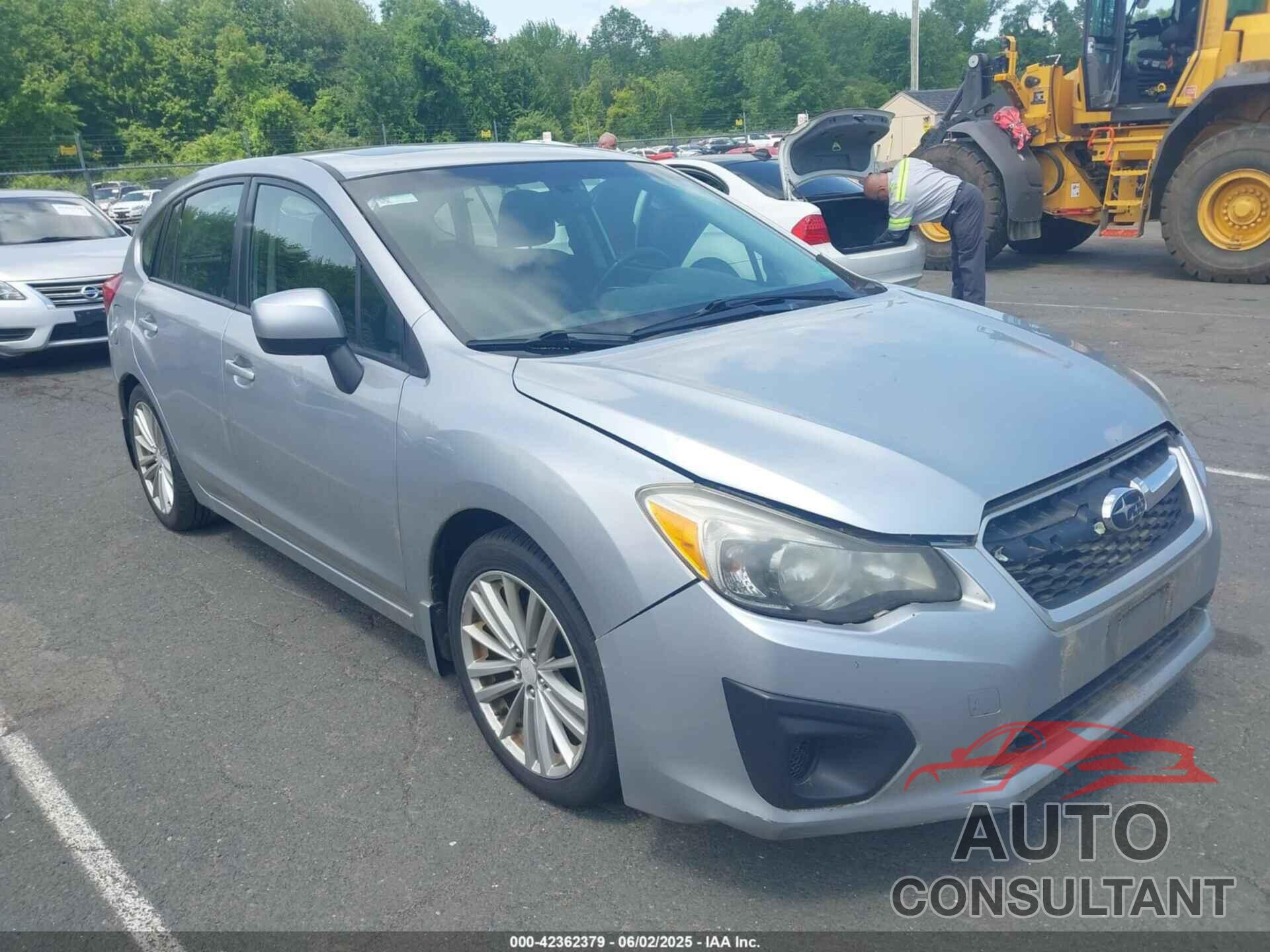SUBARU IMPREZA 2012 - JF1GPAD68CH219928