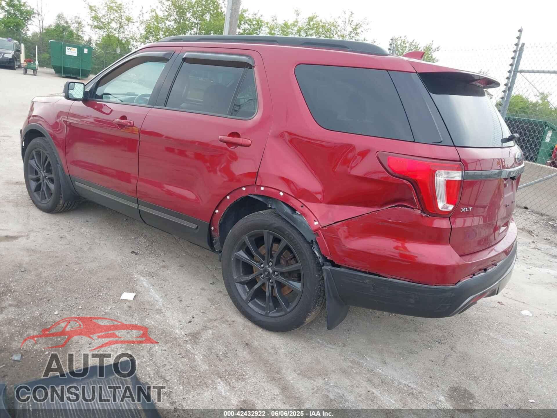 FORD EXPLORER 2017 - 1FM5K8D87HGD45832