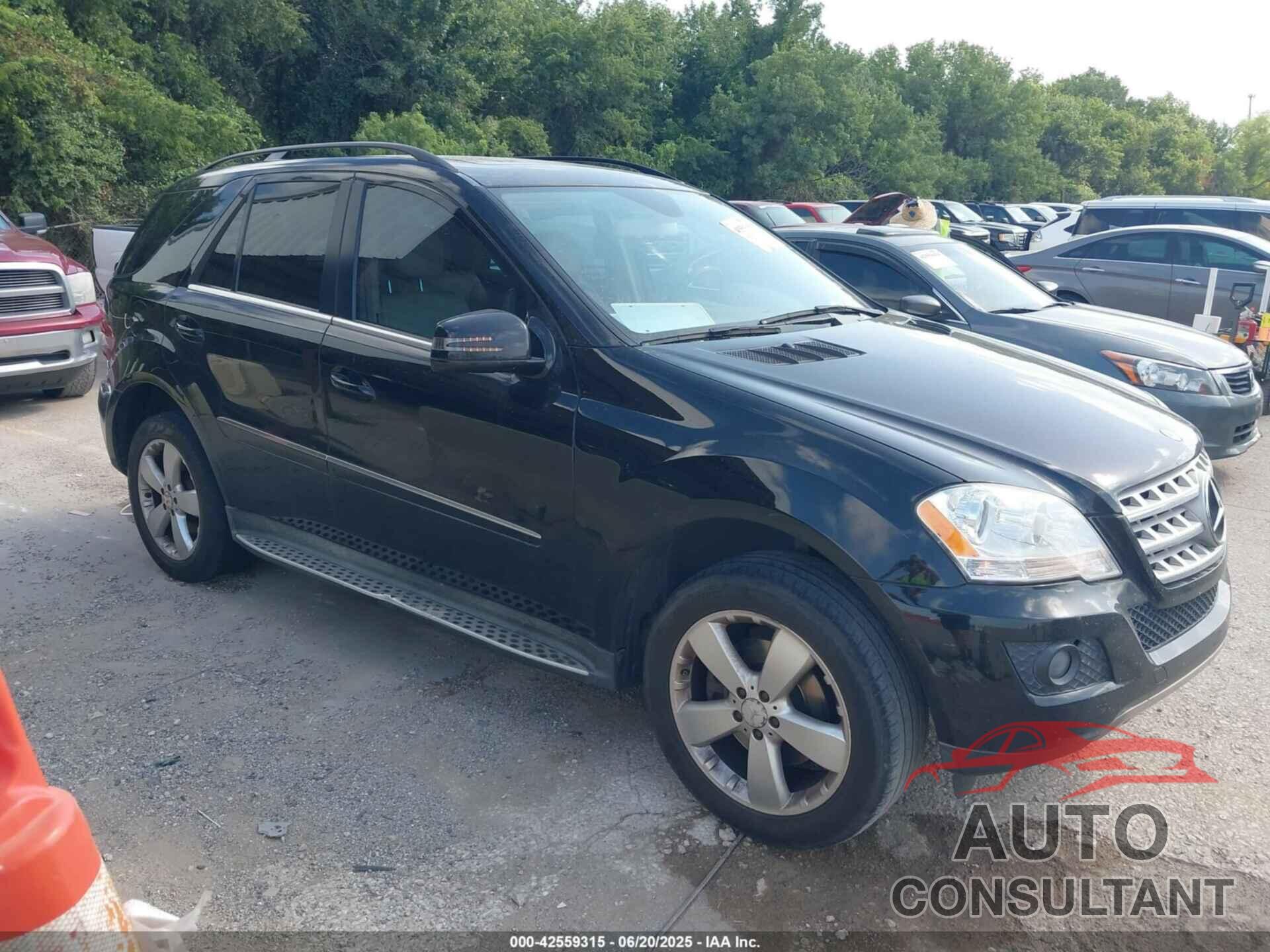 MERCEDES-BENZ ML 350 2011 - 4JGBB5GB9BA689049
