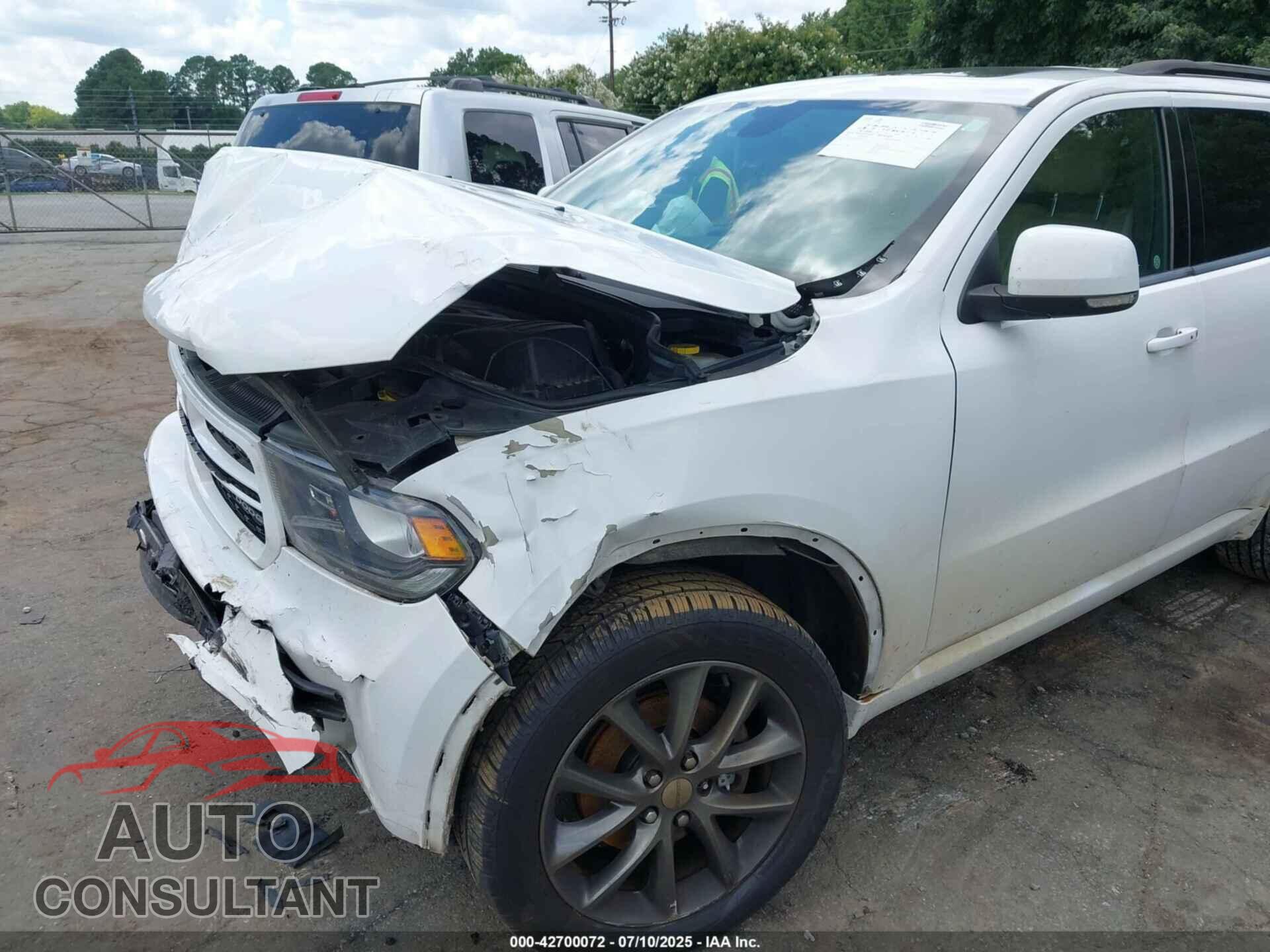 DODGE DURANGO 2017 - 1C4RDJDG8HC850915