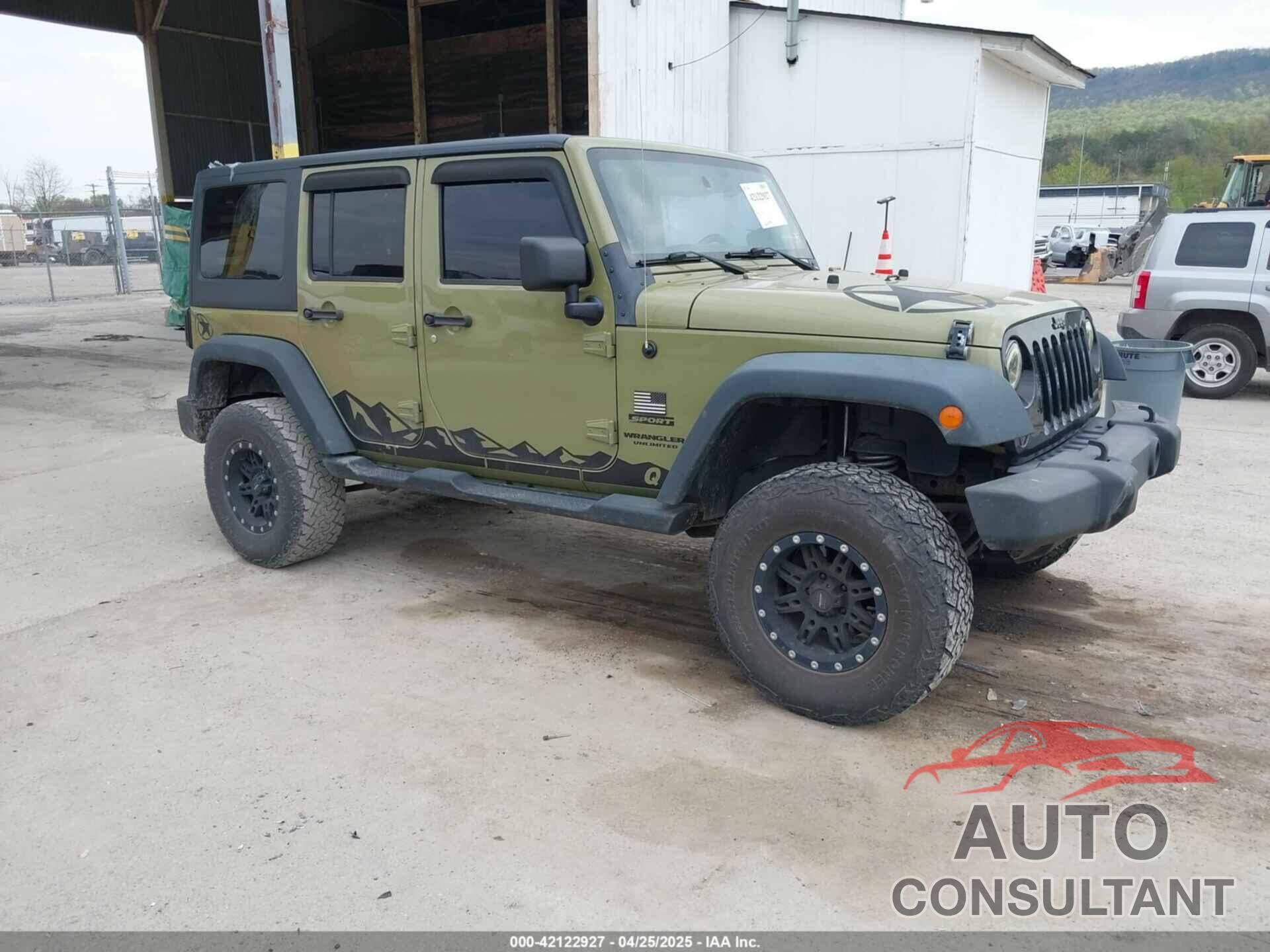 JEEP WRANGLER UNLIMITED 2013 - 1C4BJWDG1DL702137