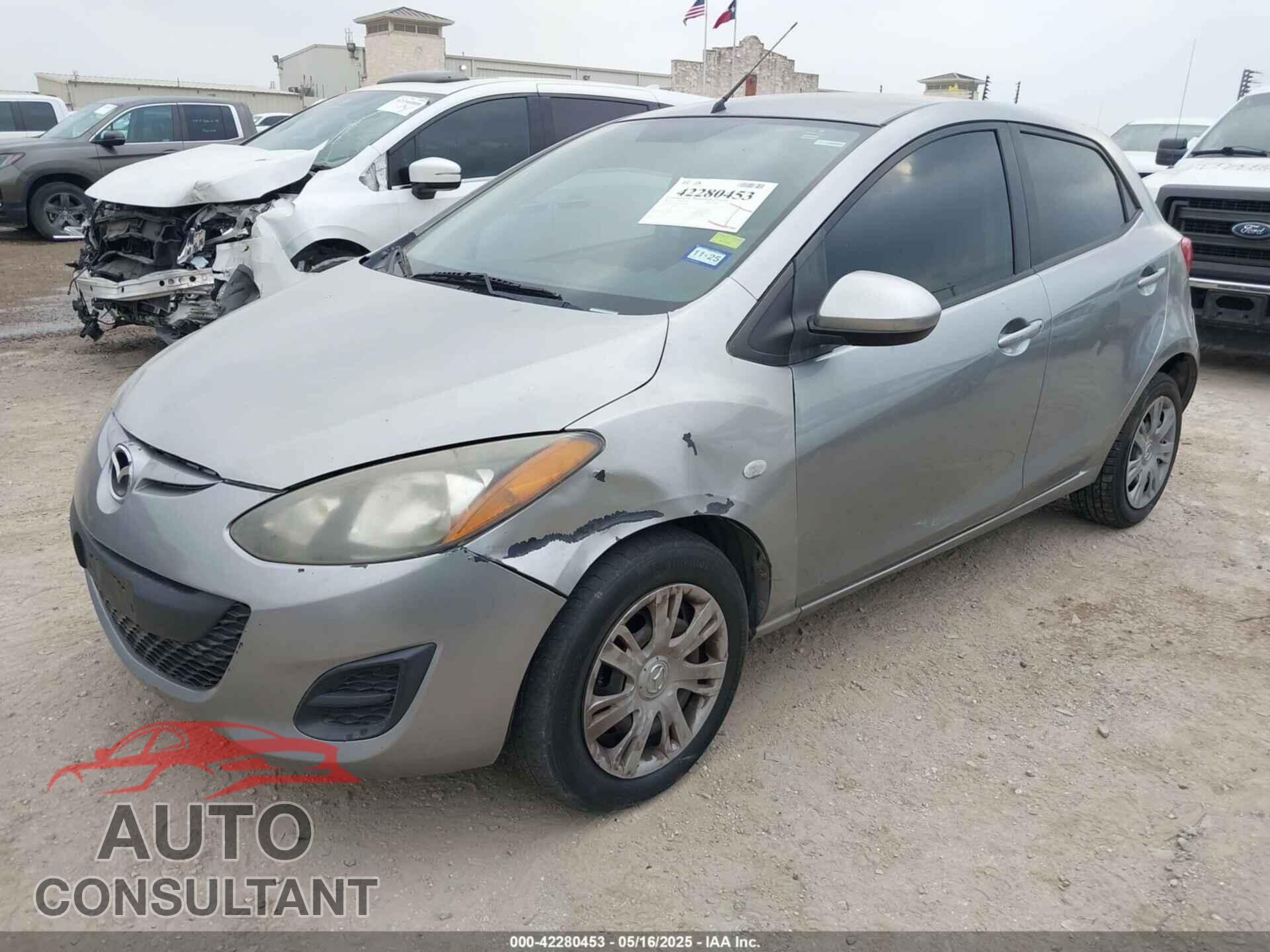 MAZDA MAZDA2 2013 - JM1DE1KZ5D0164340