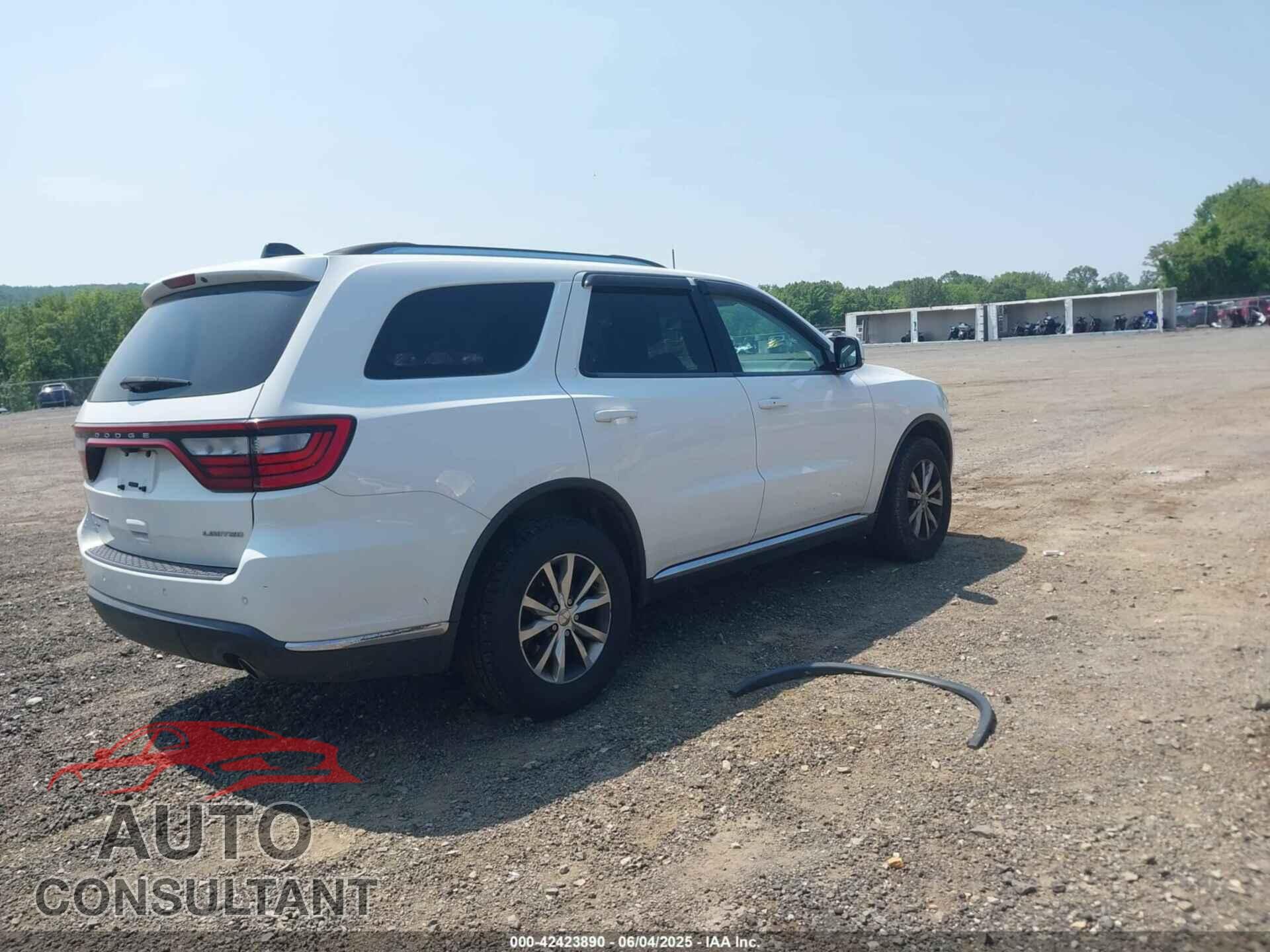 DODGE DURANGO 2016 - 1C4RDJDG8GC374860