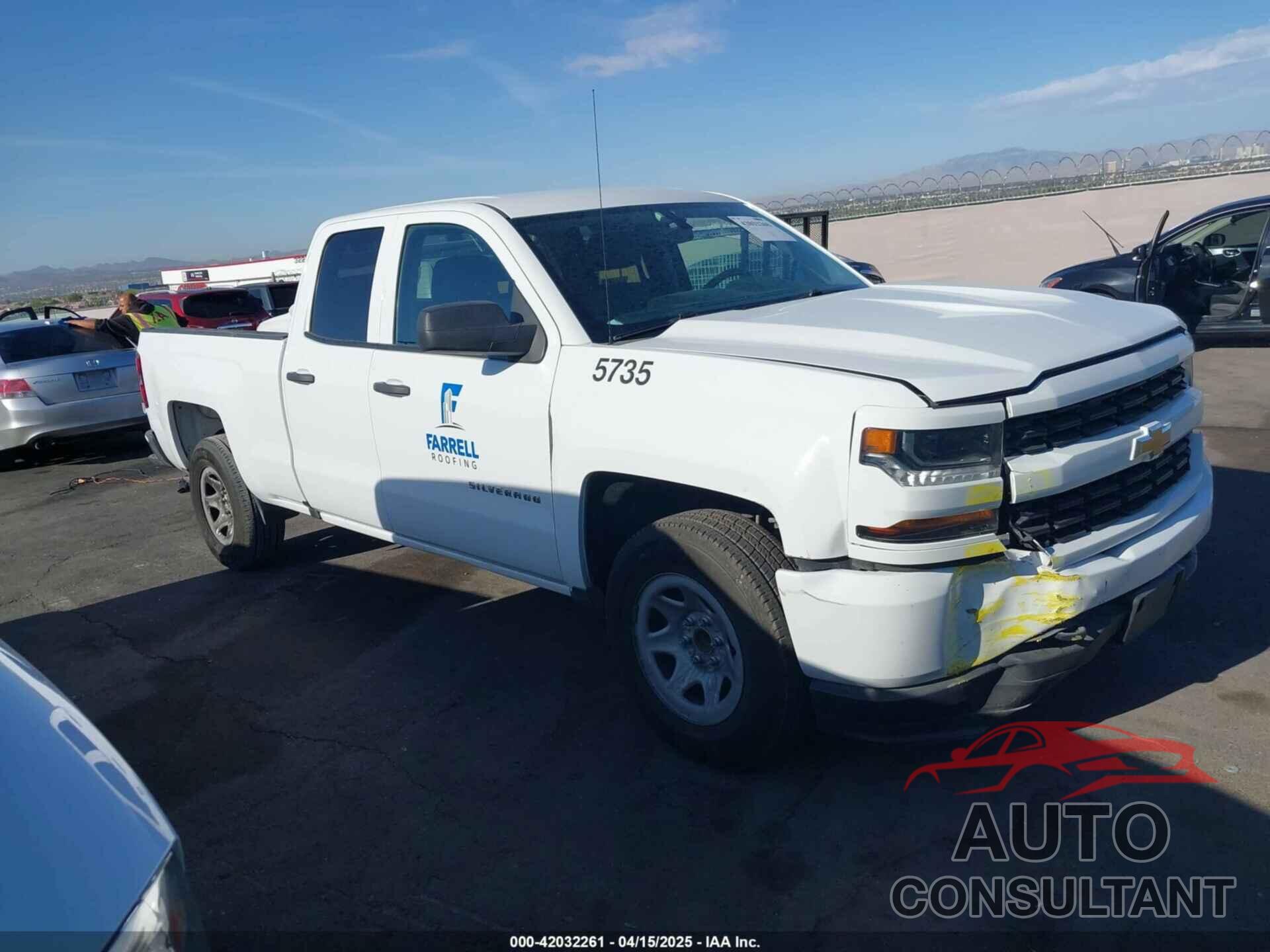 CHEVROLET SILVERADO 1500 2016 - 1GCRCPEH6GZ364080