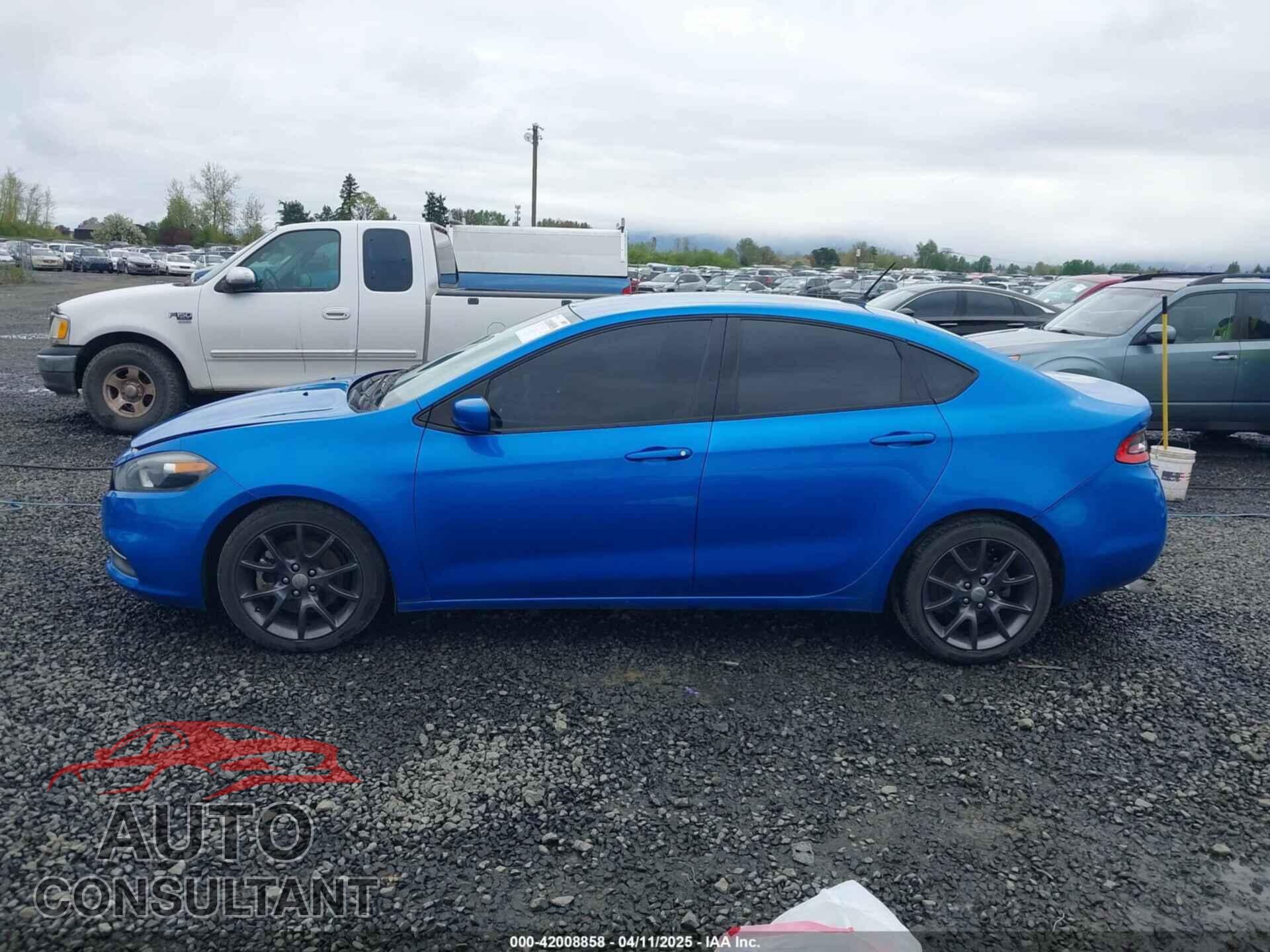 DODGE DART 2016 - 1C3CDFAA8GD578236