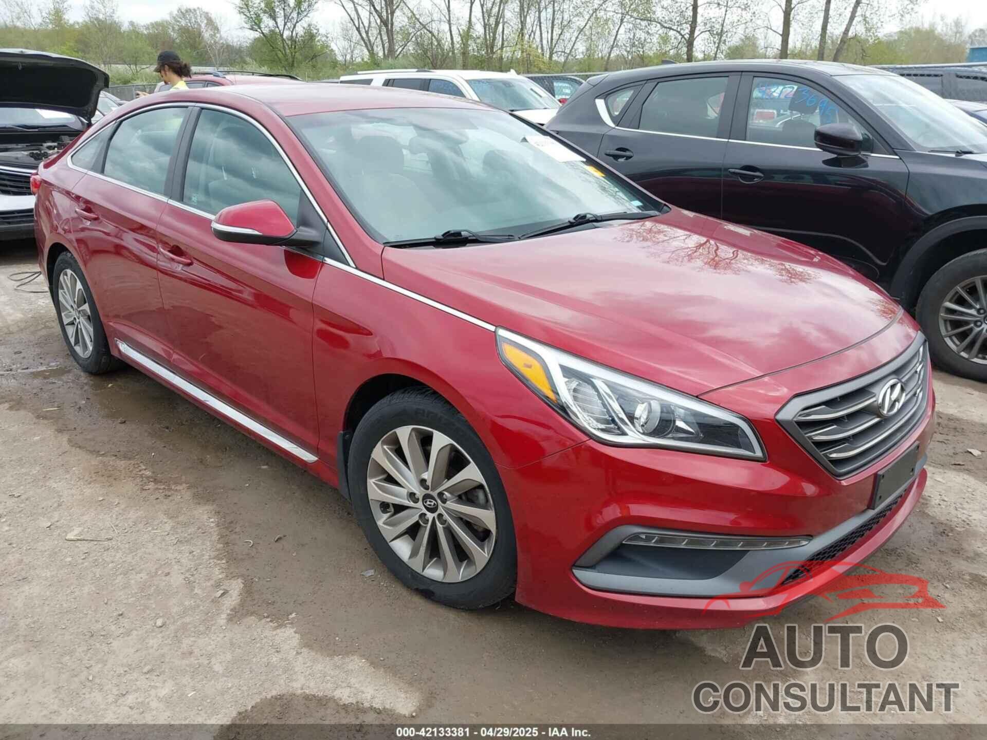 HYUNDAI SONATA 2015 - 5NPE34AFXFH202816