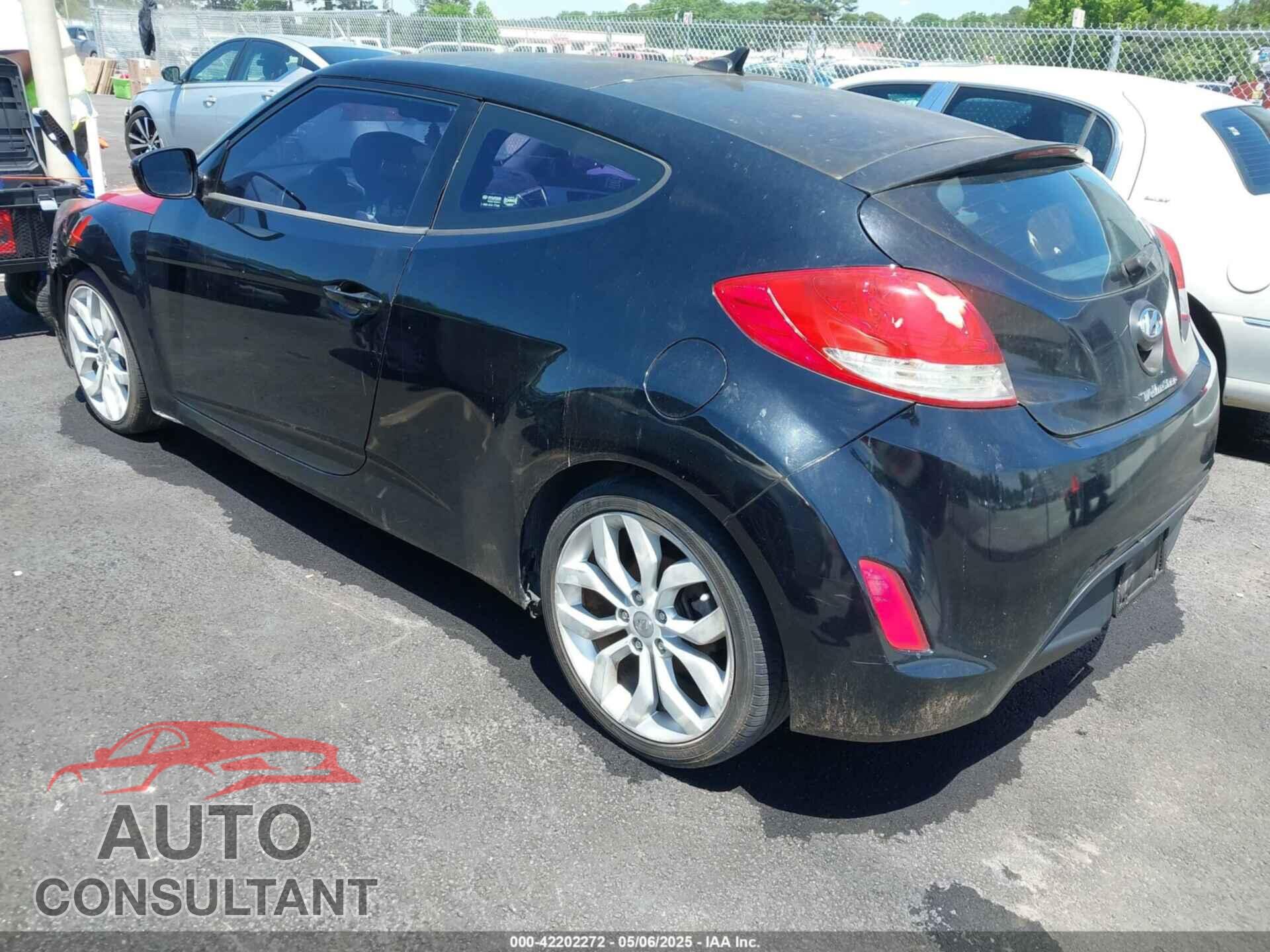 HYUNDAI VELOSTER 2012 - KMHTC6AD4CU070537
