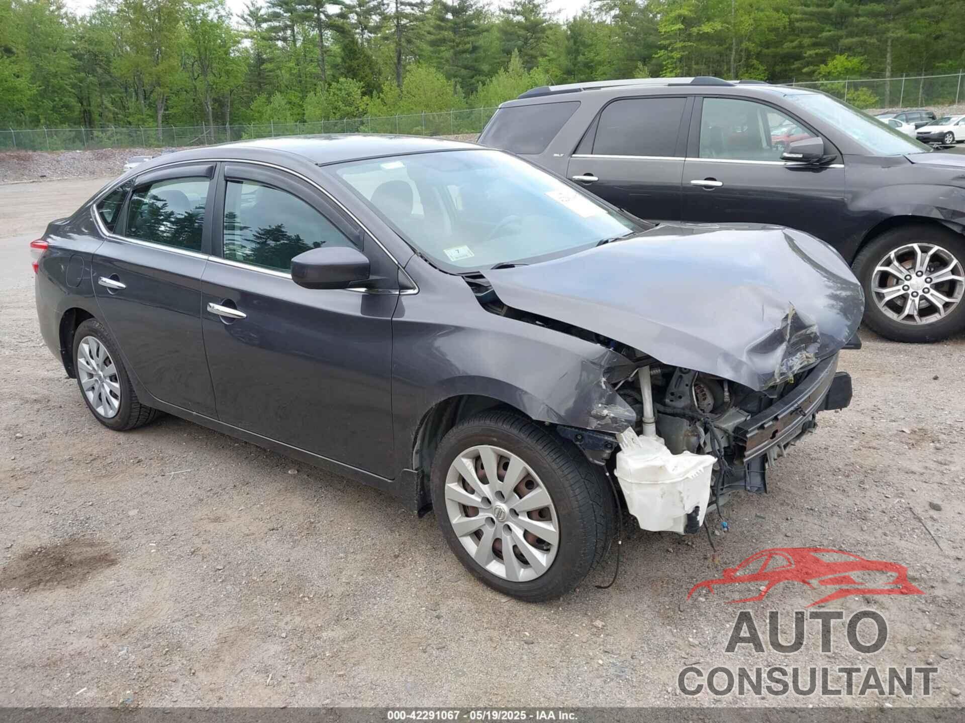 NISSAN SENTRA 2013 - 3N1AB7AP3DL653484