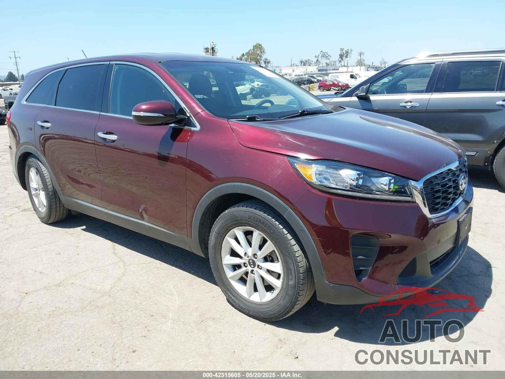 KIA SORENTO 2020 - 5XYPG4A33LG643547