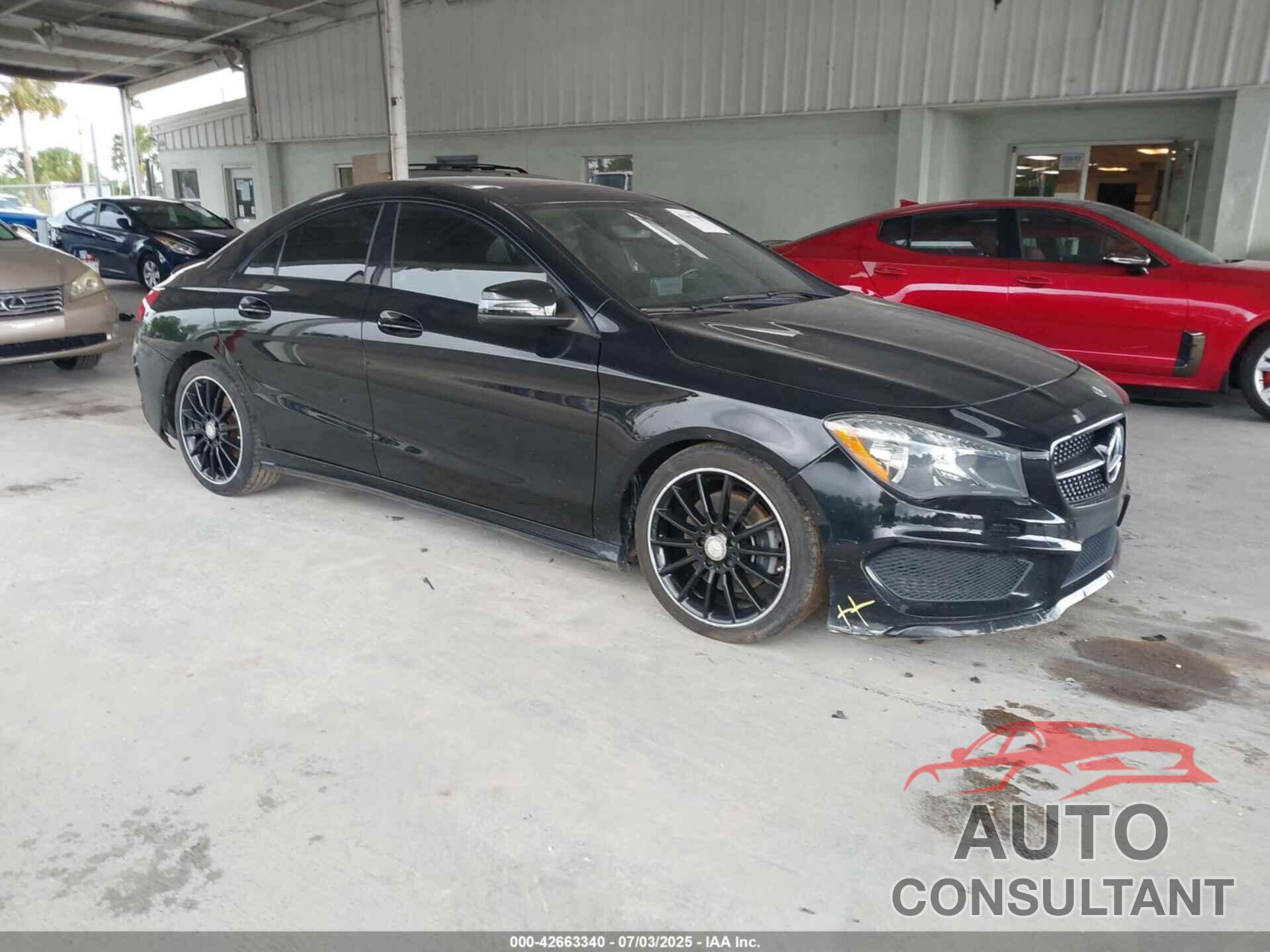 MERCEDES-BENZ CLA 250 2016 - WDDSJ4EB2GN348005