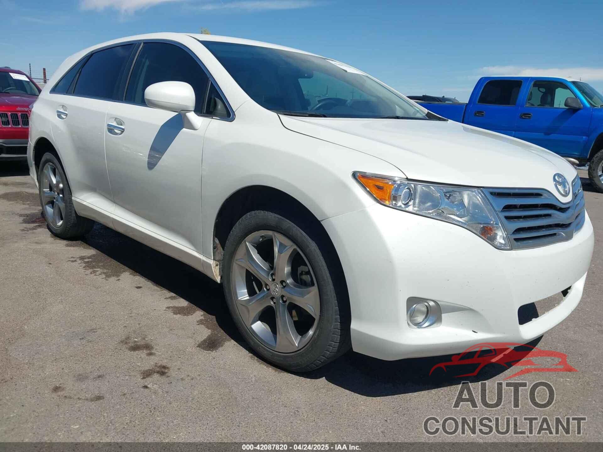 TOYOTA VENZA 2011 - 4T3ZK3BB4BU040078