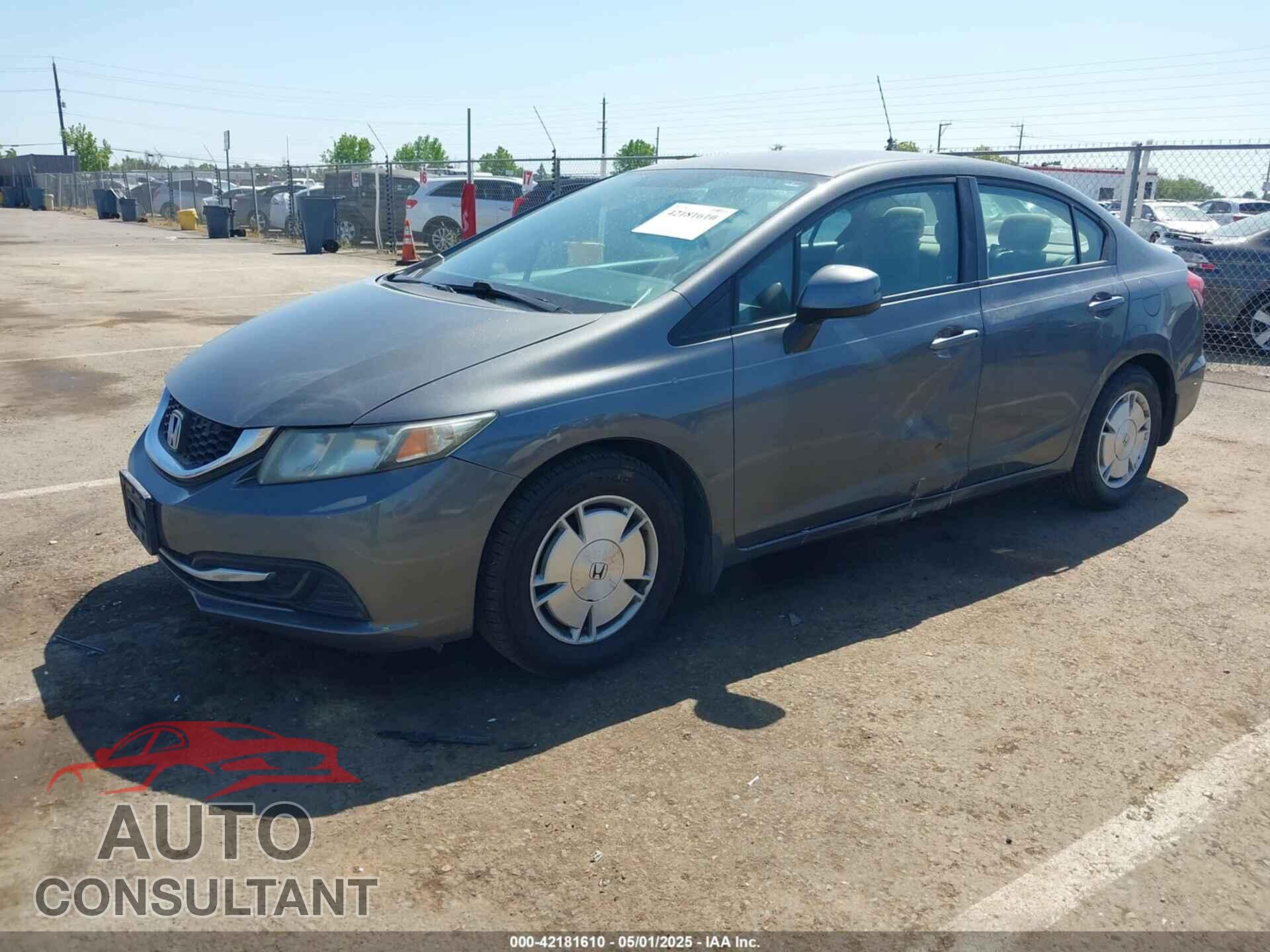 HONDA CIVIC 2013 - 2HGFB2F63DH527741