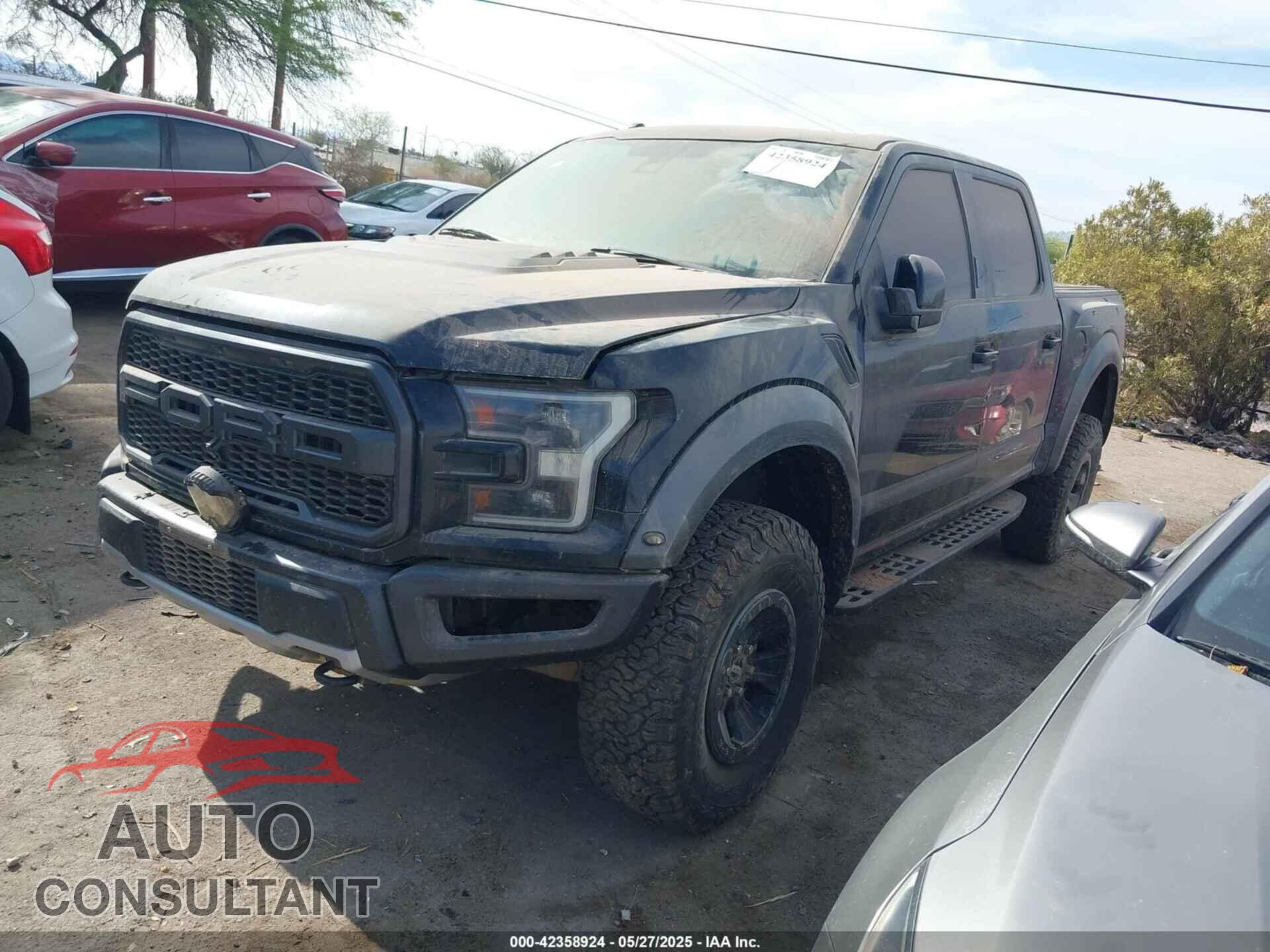 FORD F-150 2017 - 1FTFW1RG1HFA86877