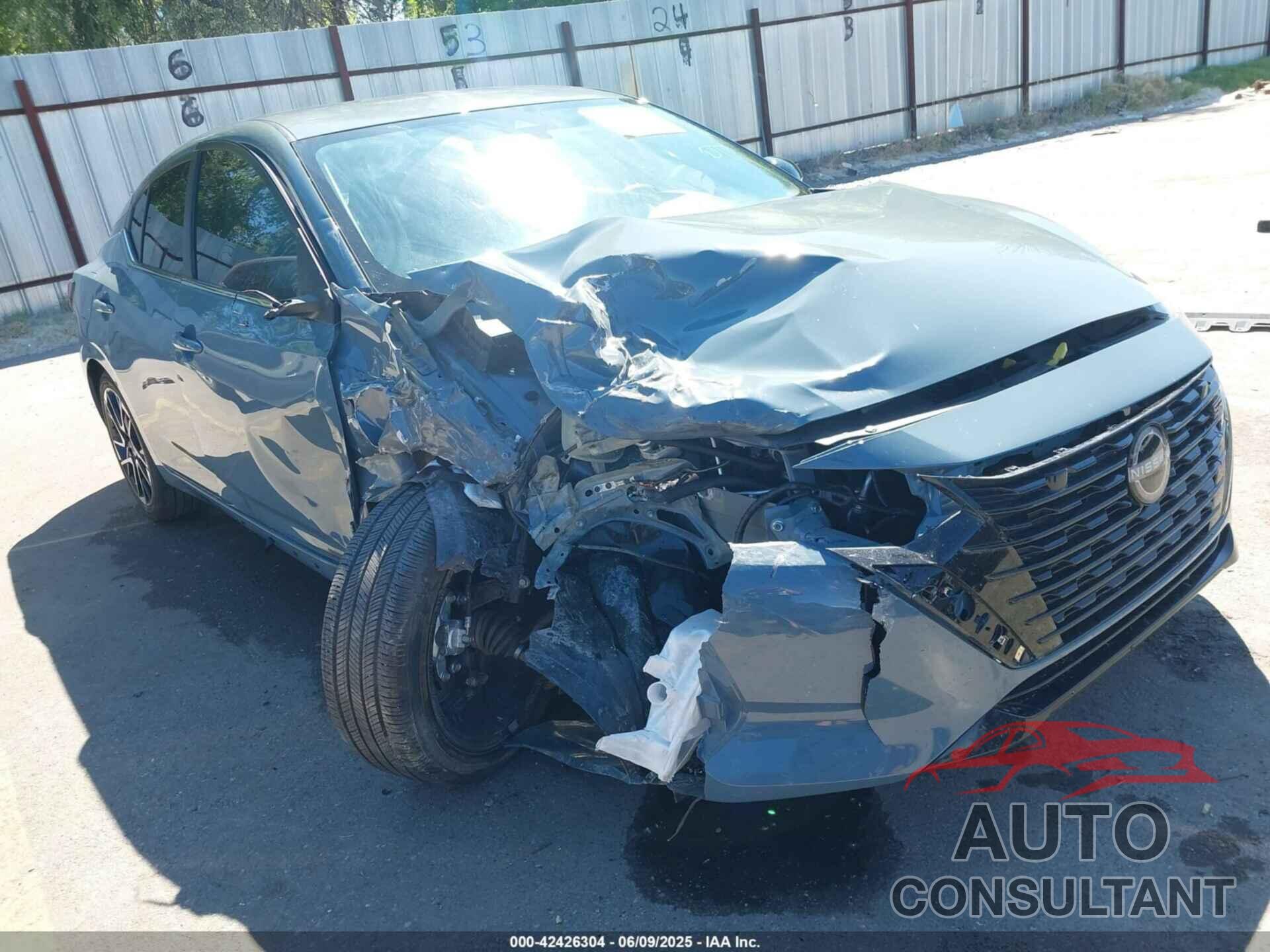 NISSAN SENTRA 2025 - 3N1AB8DV0SY268643