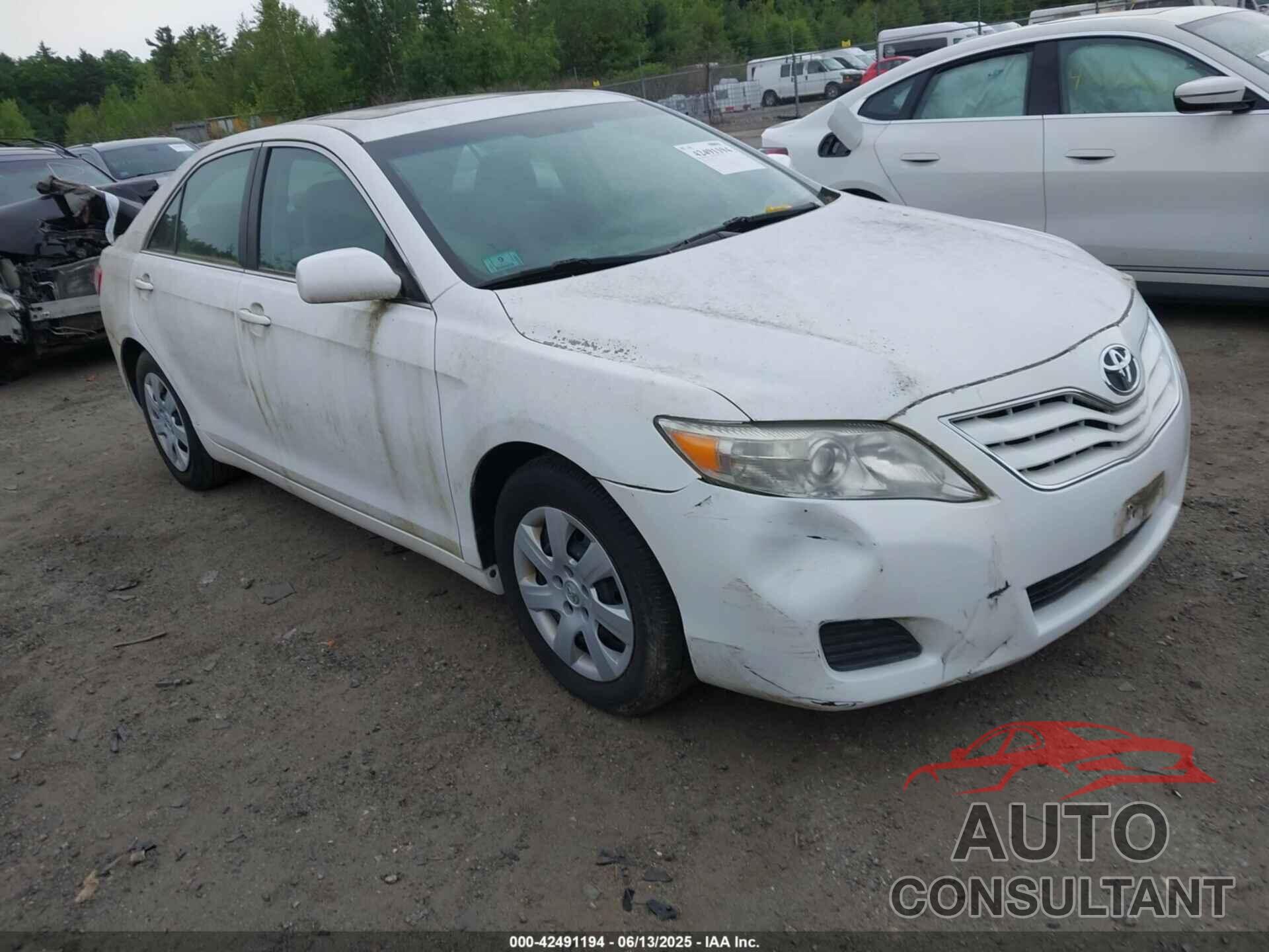 TOYOTA CAMRY 2010 - 4T4BF3EK3AR044637