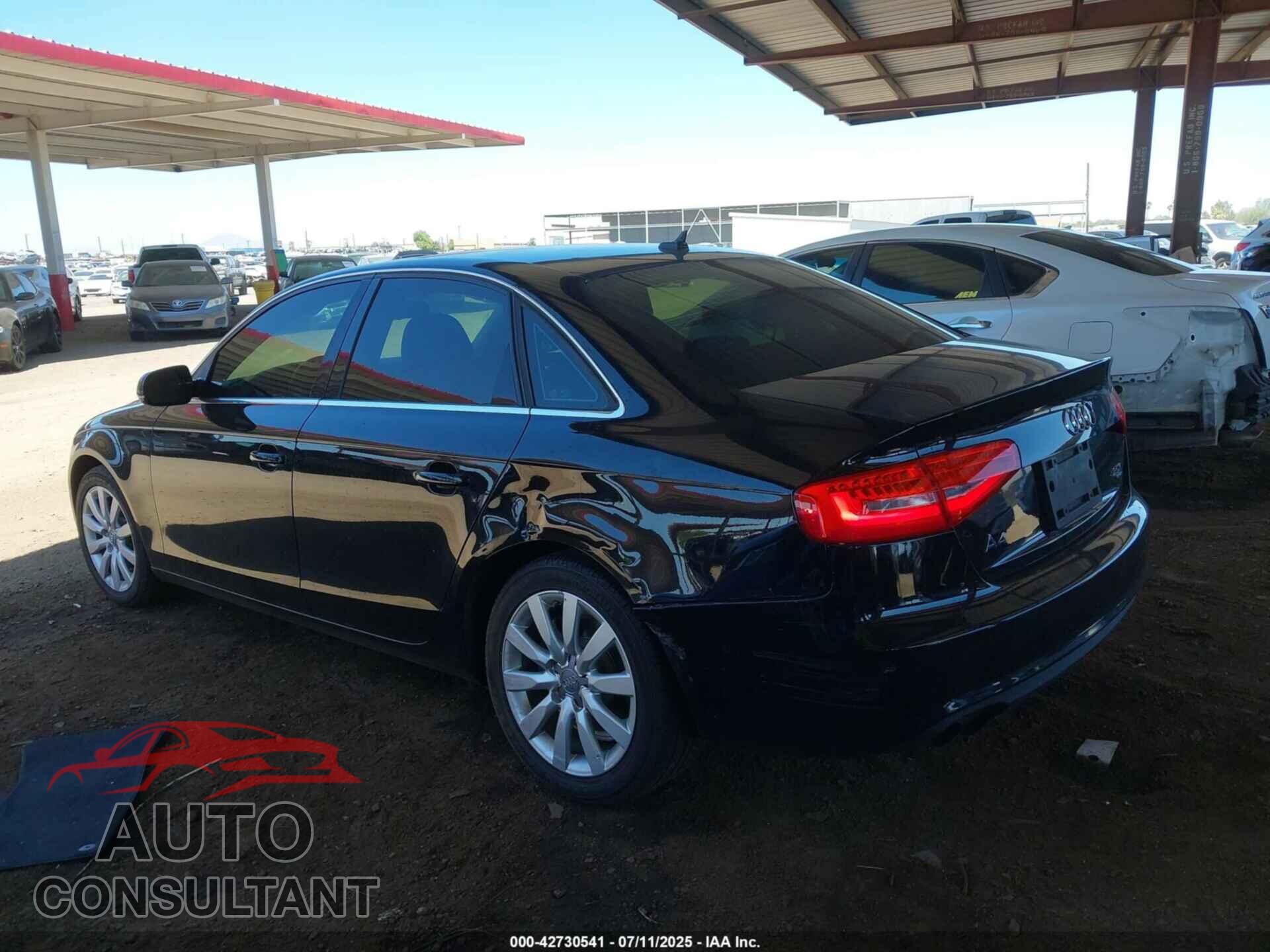 AUDI A4 2013 - WAUBFAFL9DA171289