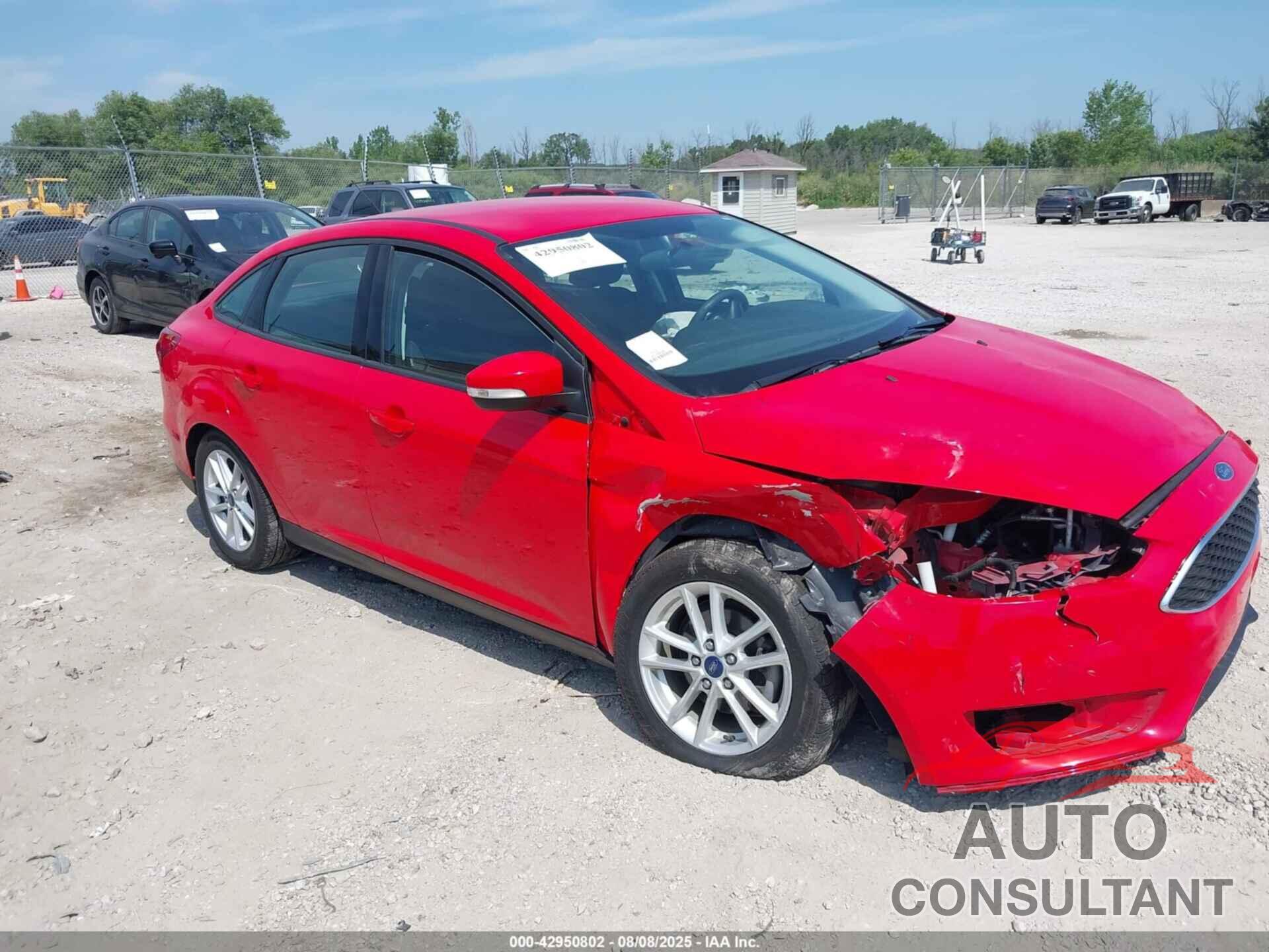 FORD FOCUS 2016 - 1FADP3F25GL397677