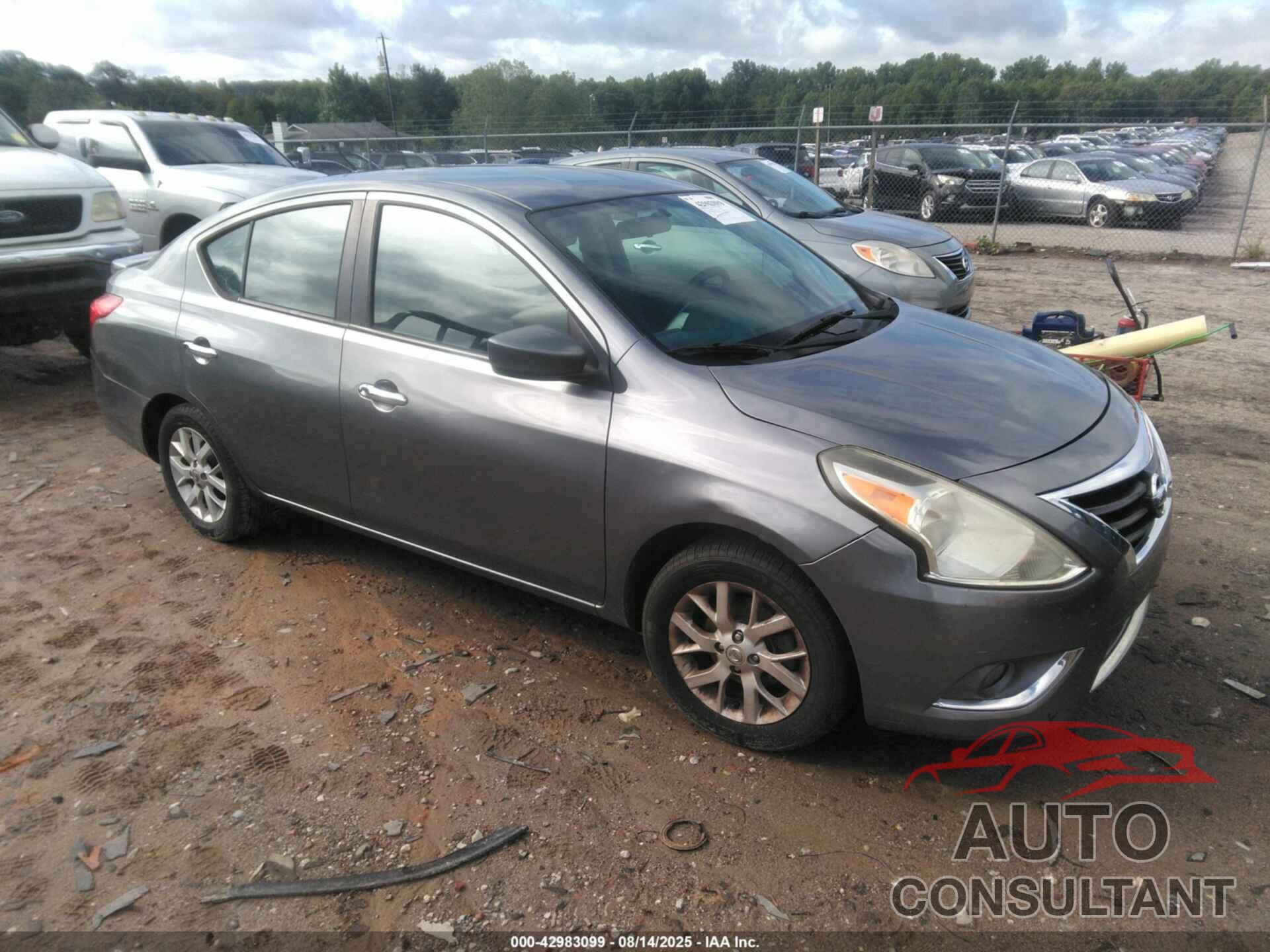 NISSAN VERSA 2016 - 3N1CN7AP9GL826784