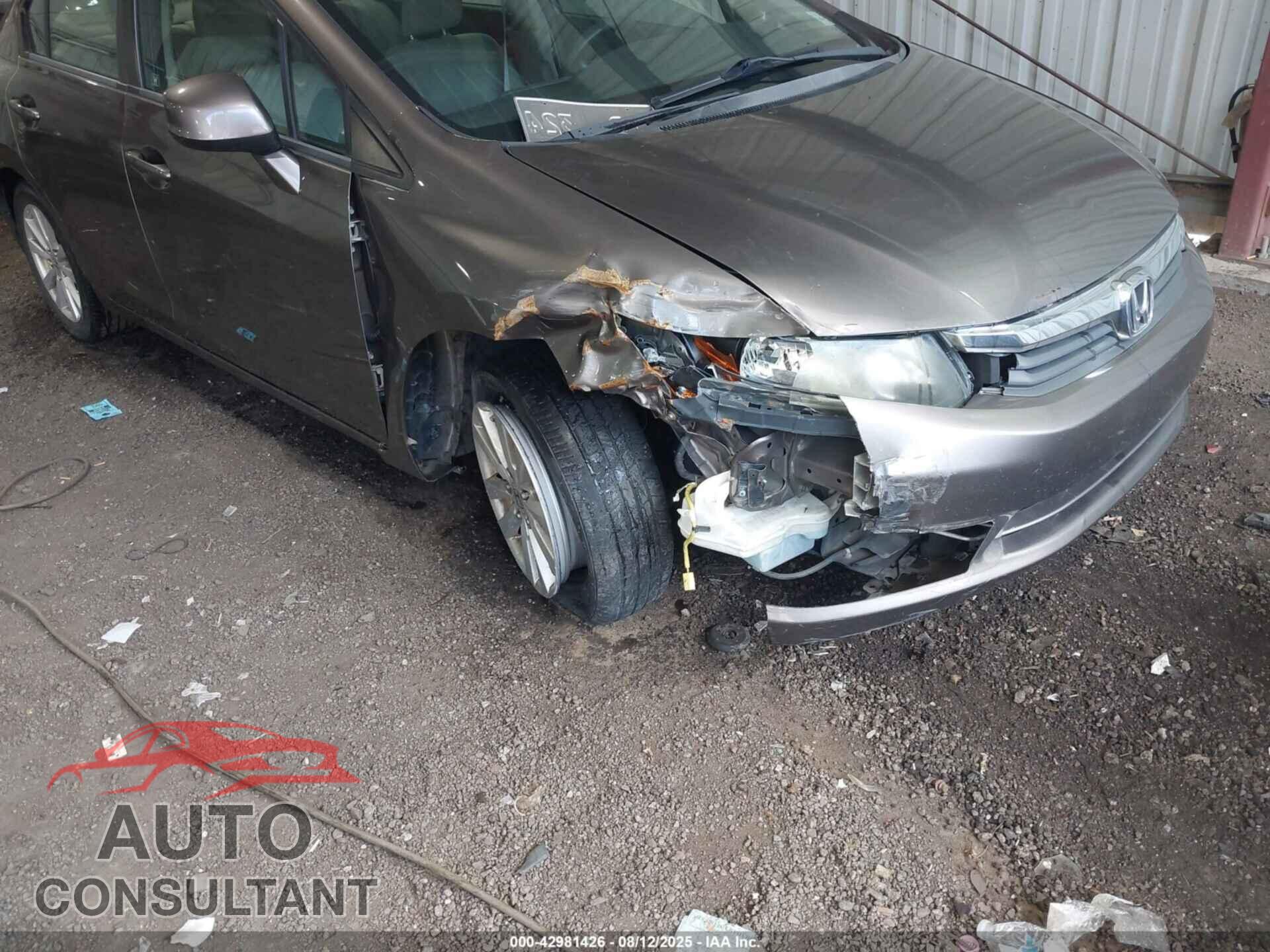 HONDA CIVIC 2012 - 2HGFB2F84CH594431
