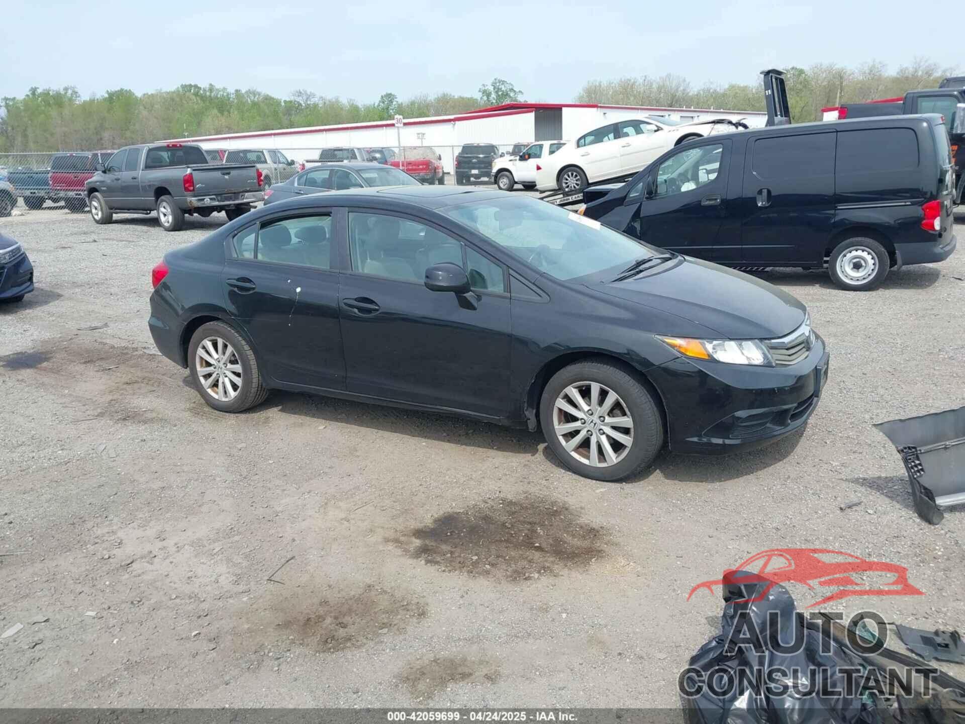 HONDA CIVIC 2012 - 2HGFB2F90CH571544