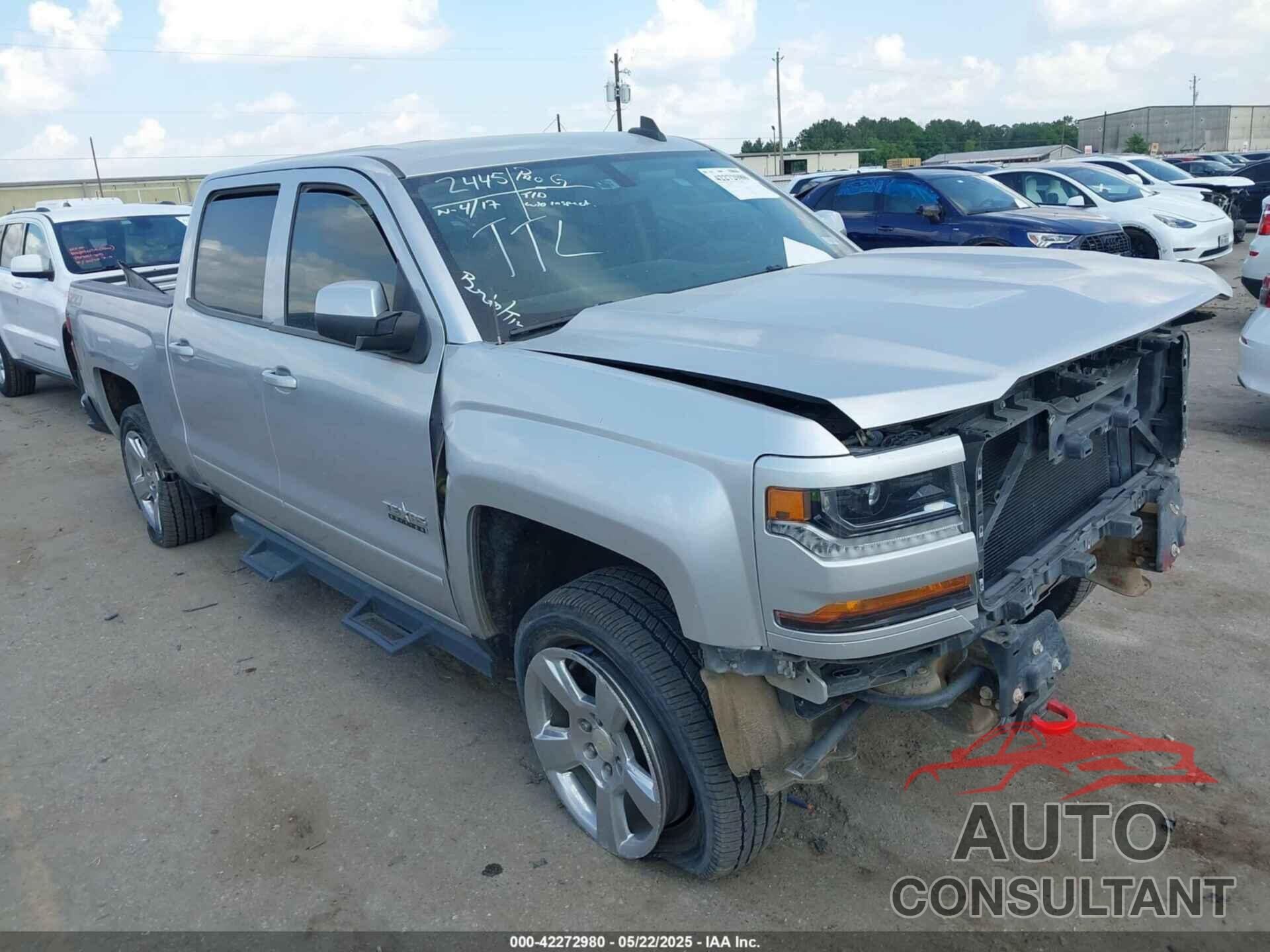 CHEVROLET SILVERADO 1500 2018 - 3GCUKREC7JG552725