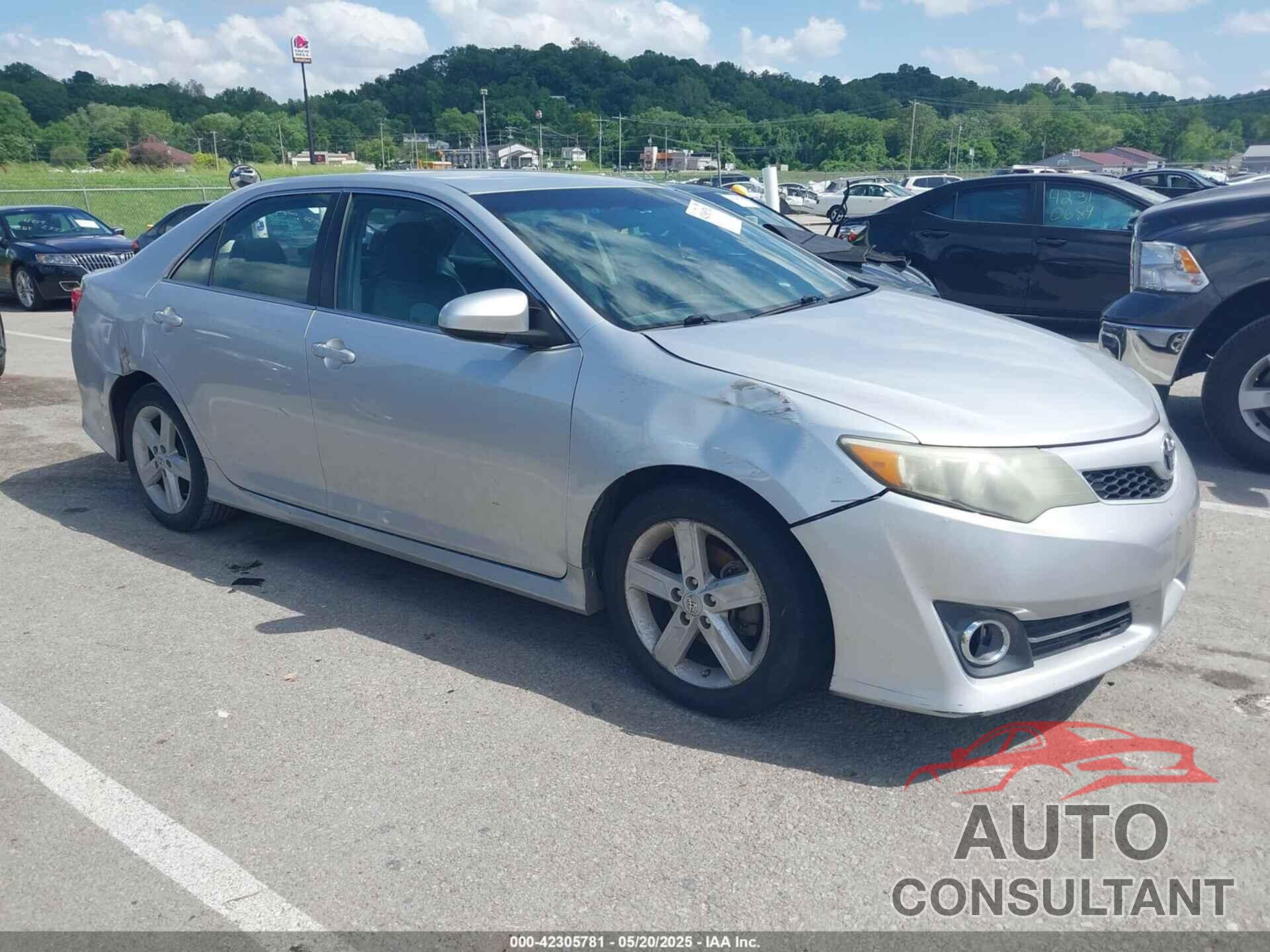 TOYOTA CAMRY 2013 - 4T1BF1FK9DU206675