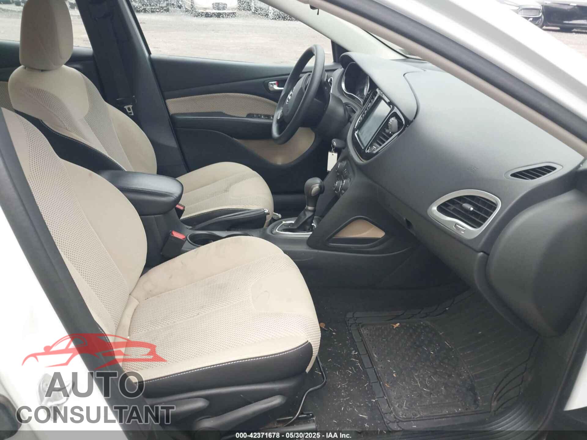 DODGE DART 2015 - 1C3CDFBB2FD204761