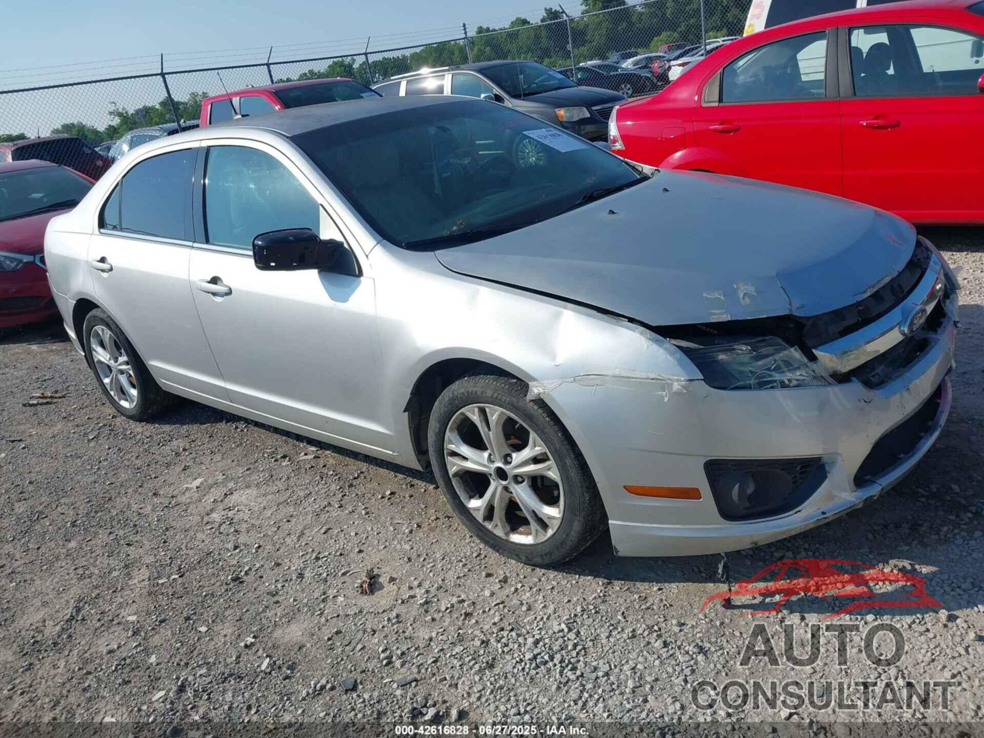 FORD FUSION 2012 - 3FAHP0HG4CR419253
