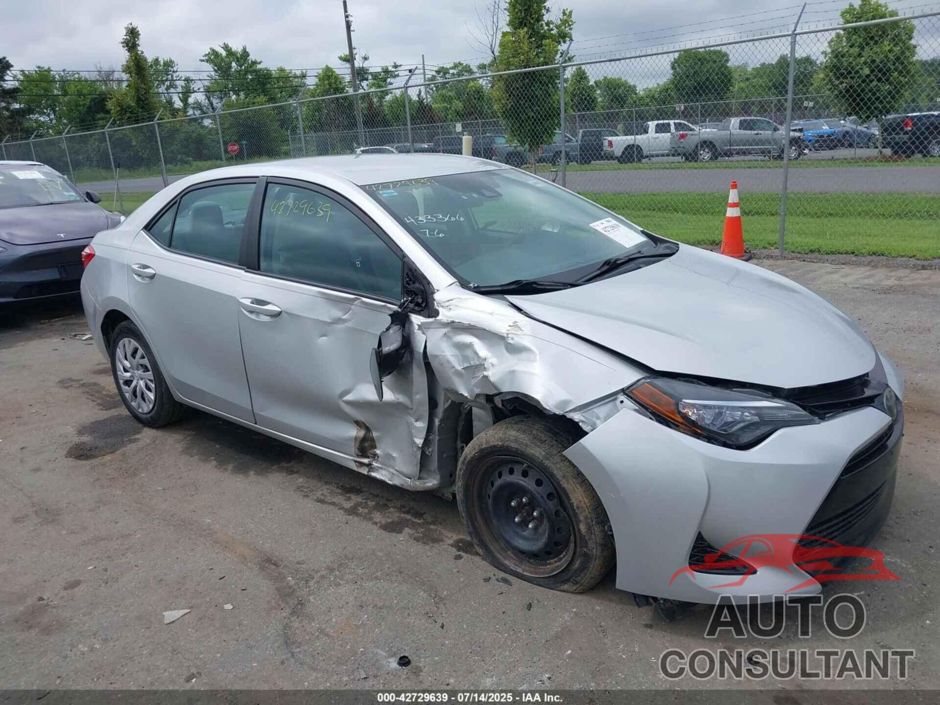 TOYOTA COROLLA 2017 - 5YFBURHE6HP654651
