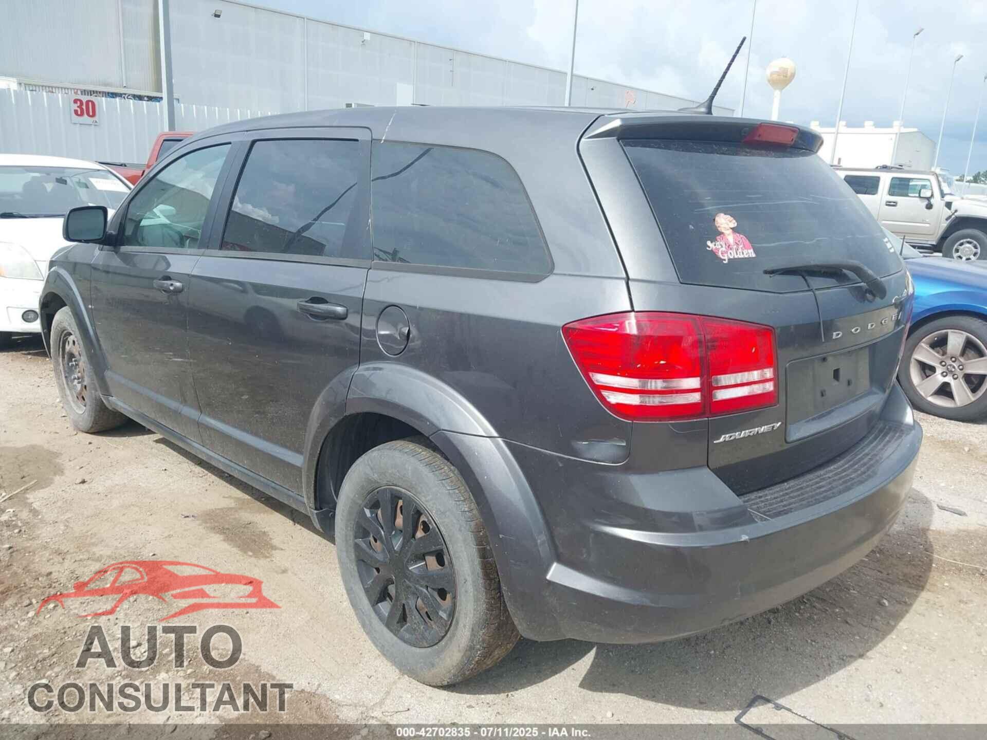 DODGE JOURNEY 2014 - 3C4PDCAB4ET216660
