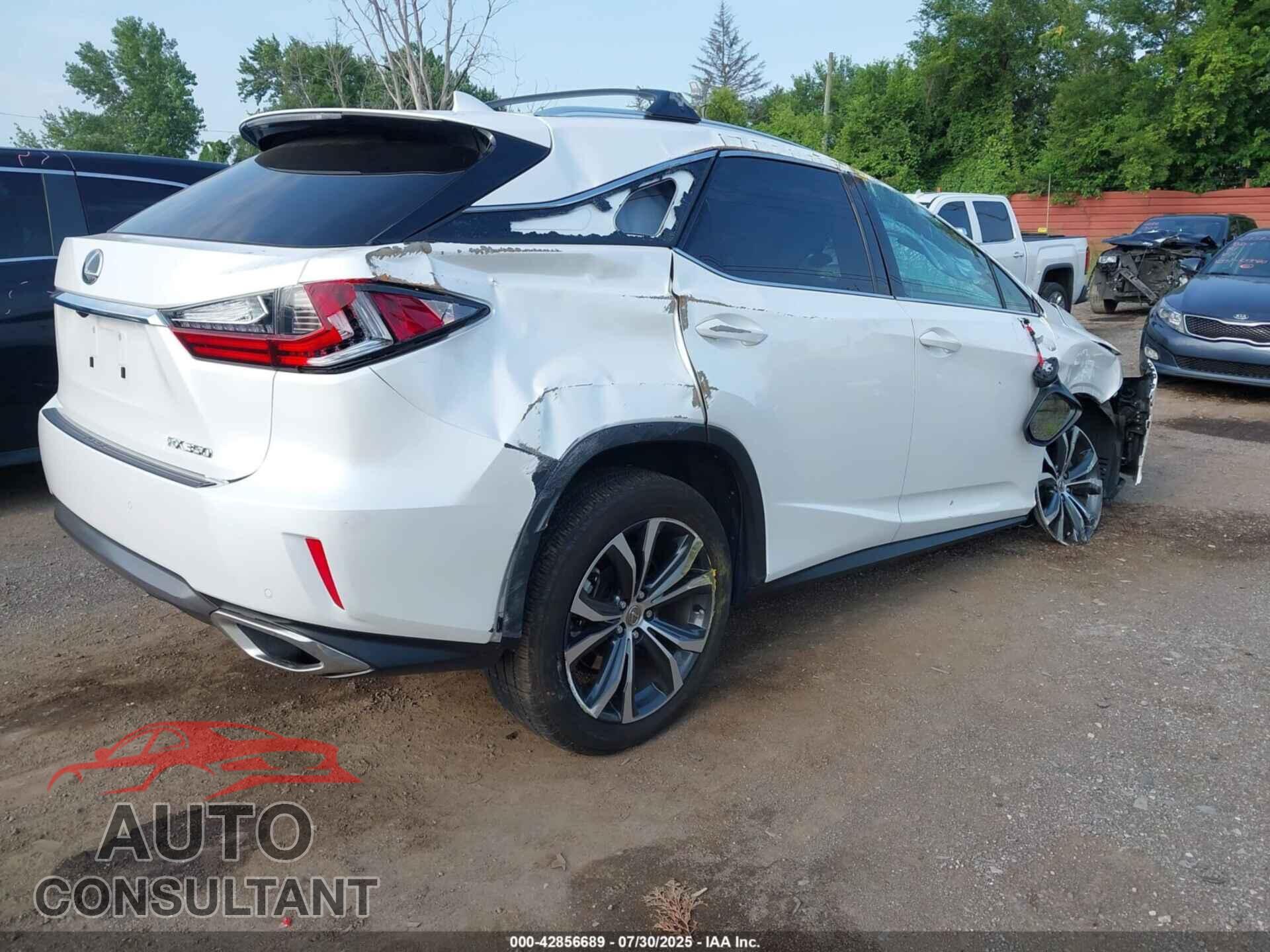 LEXUS RX 350 2017 - JTJBZMCA2H2017390