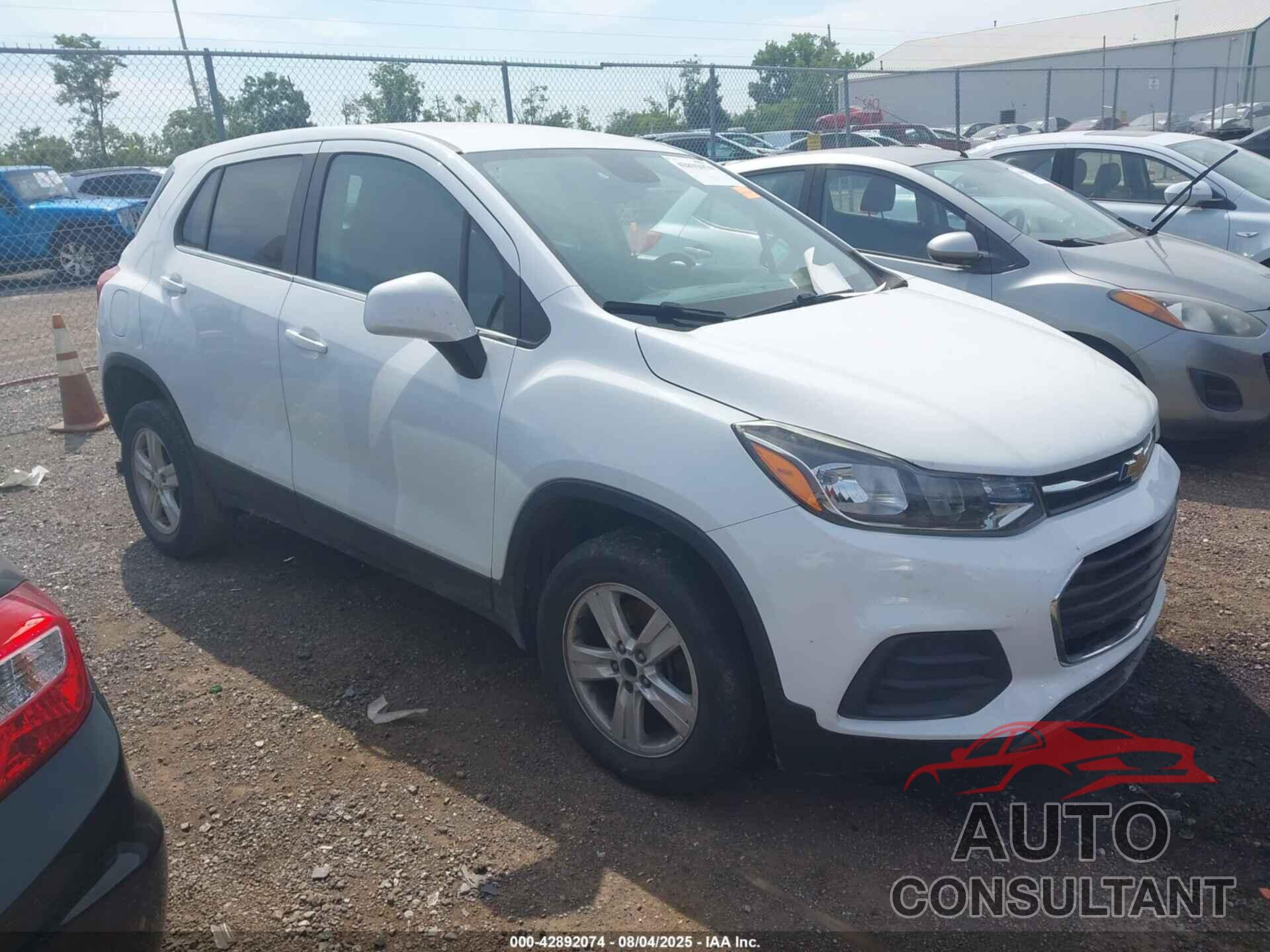 CHEVROLET TRAX 2017 - KL7CJNSB1HB236546