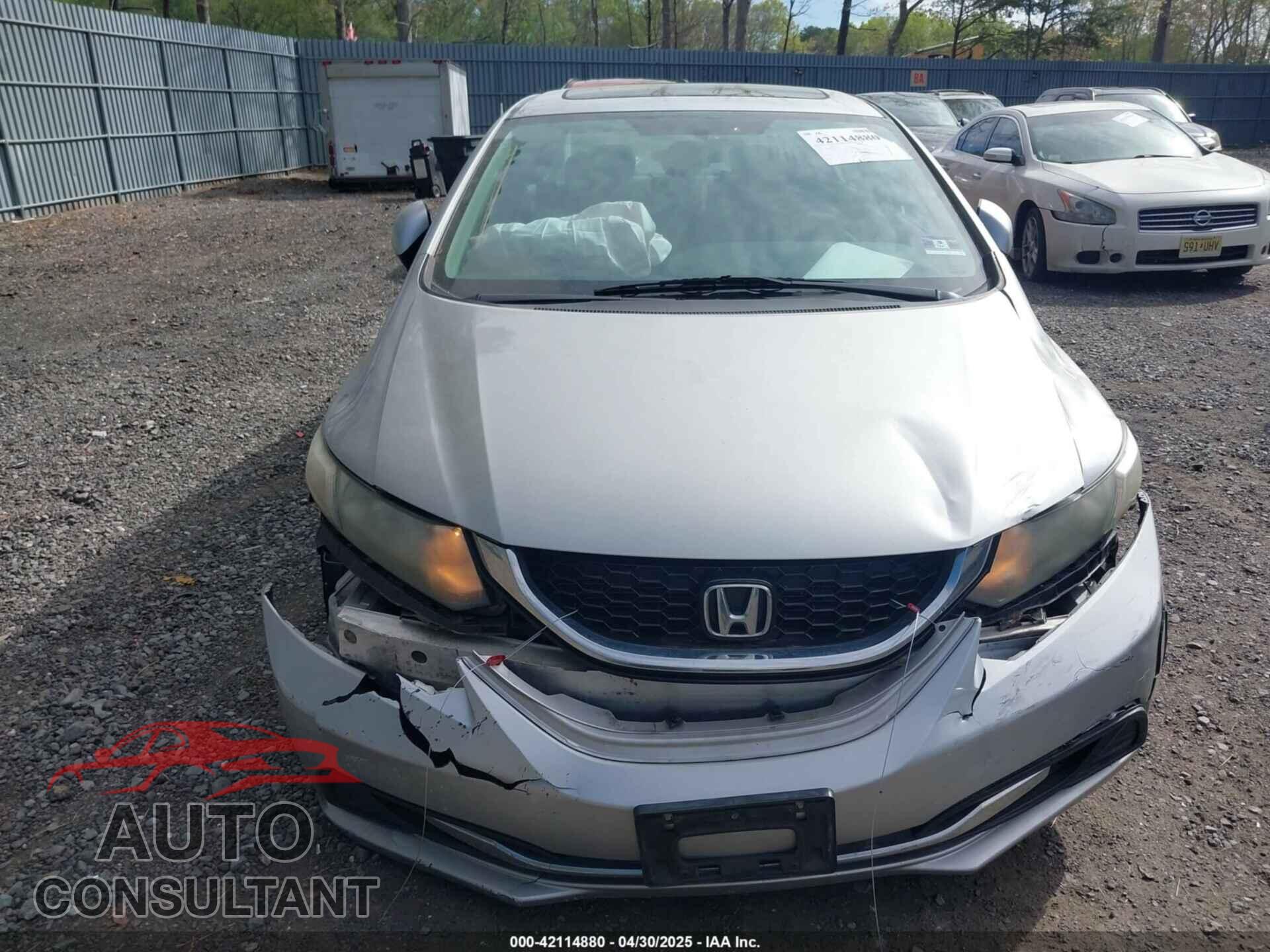 HONDA CIVIC 2013 - 19XFB2F80DE201813