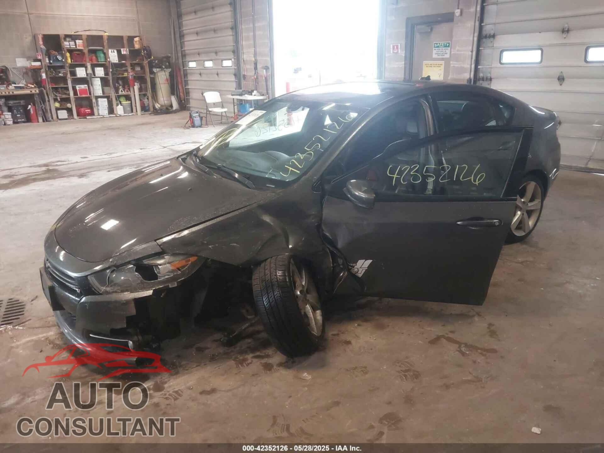DODGE DART 2015 - 1C3CDFEB7FD277006