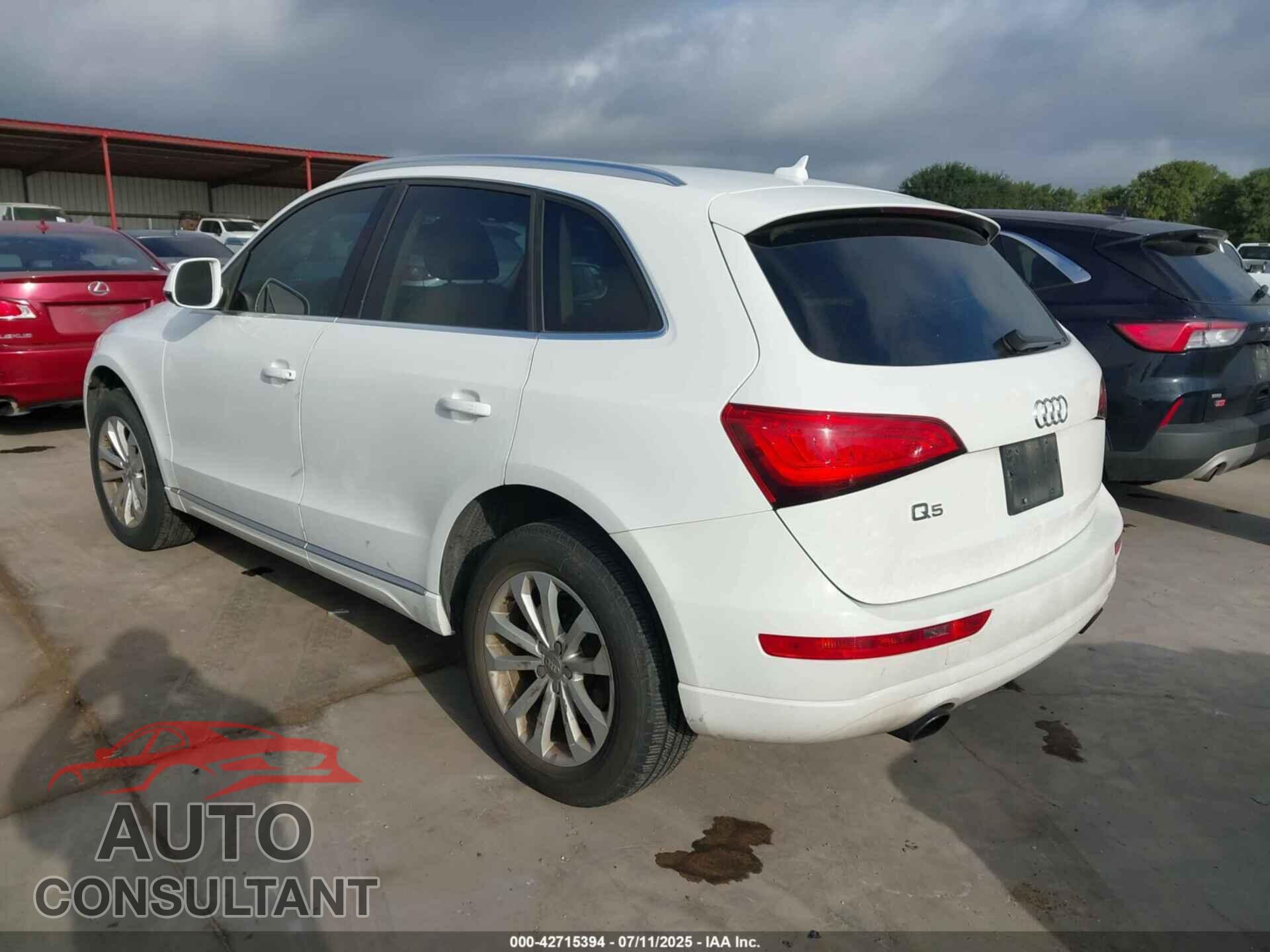 AUDI Q5 2013 - WA1CFAFP5DA026013