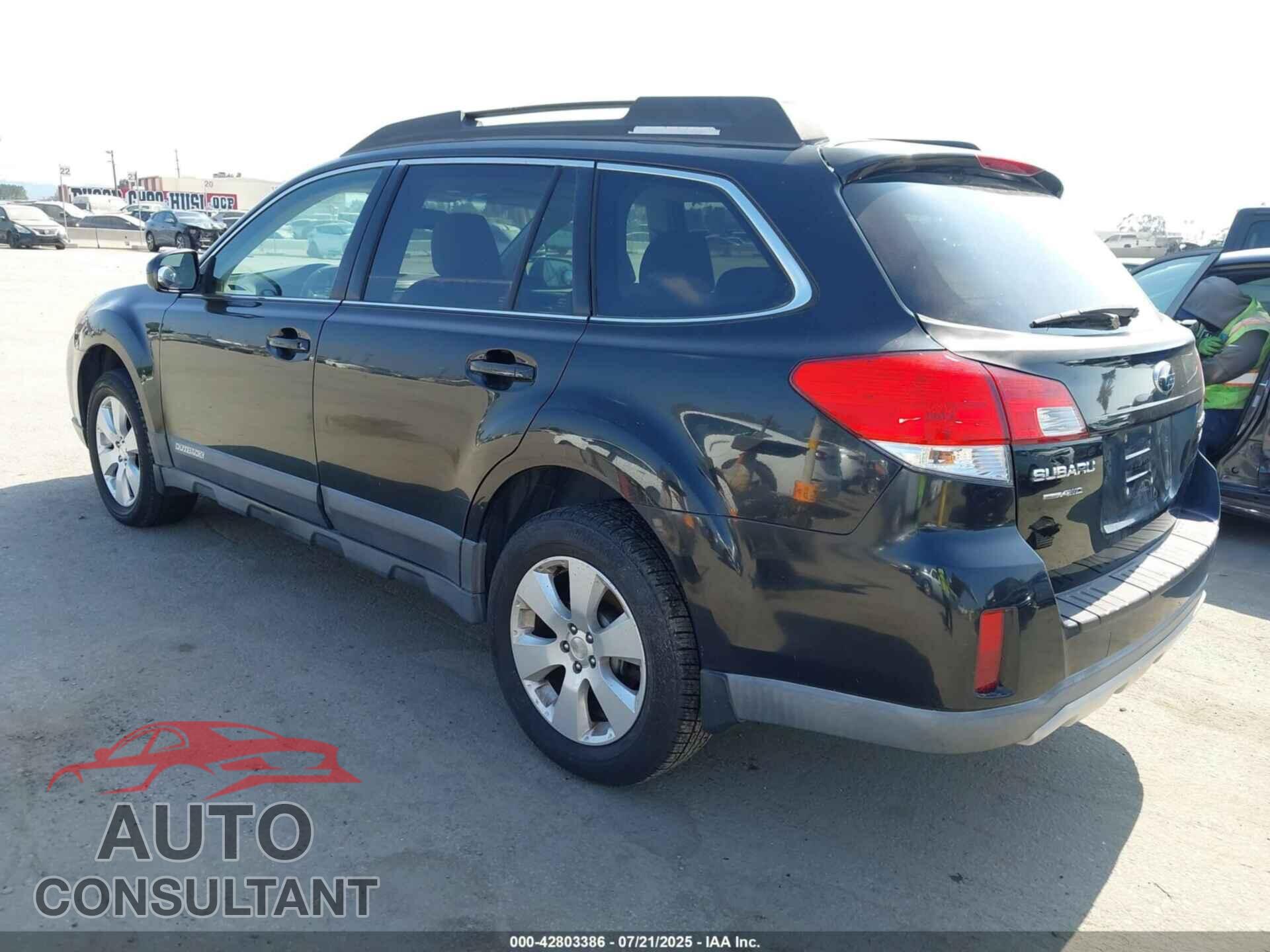 SUBARU OUTBACK 2012 - 4S4BRBGC1C3225780