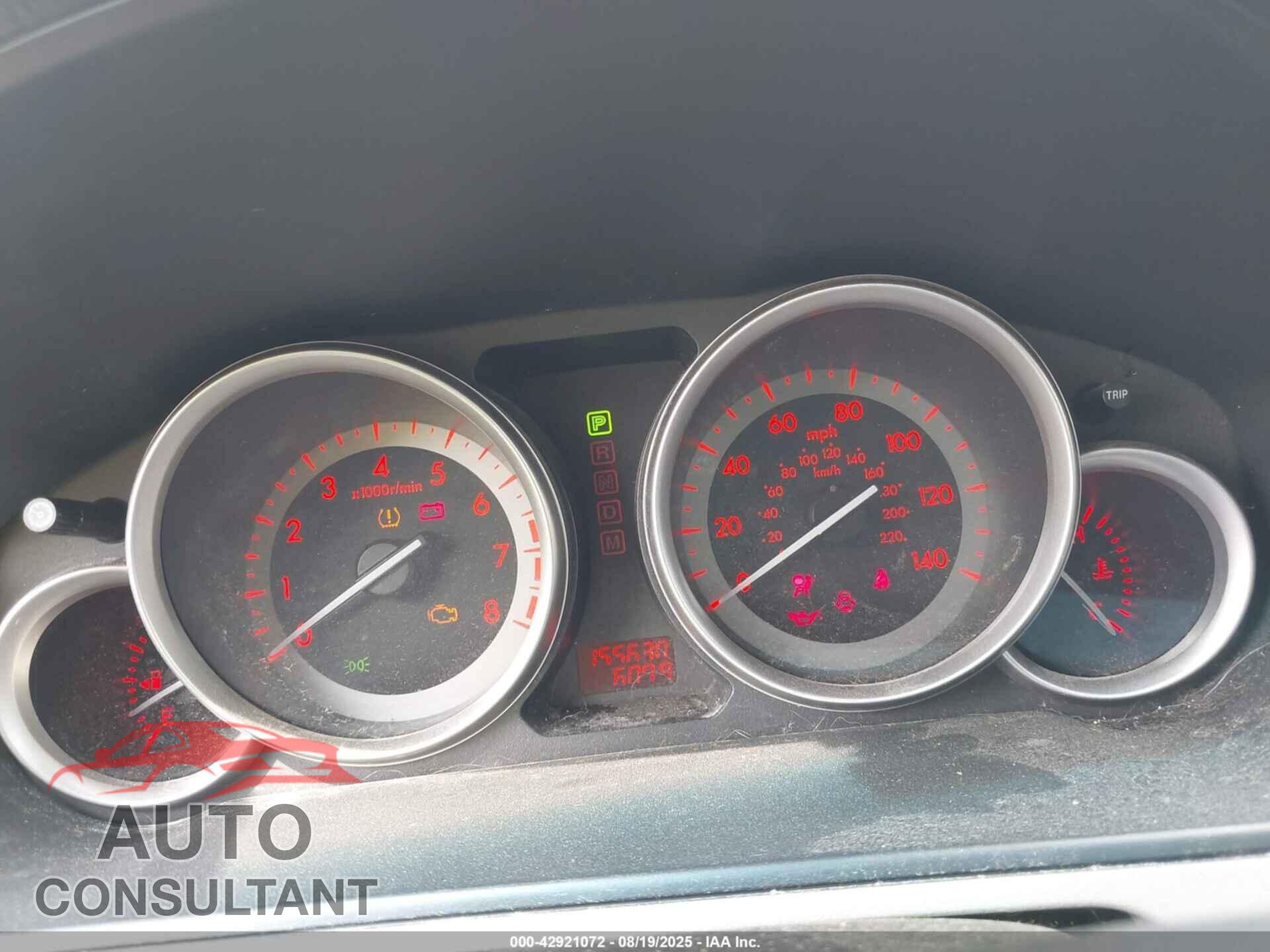MAZDA CX-9 2012 - JM3TB2CA6C0363258