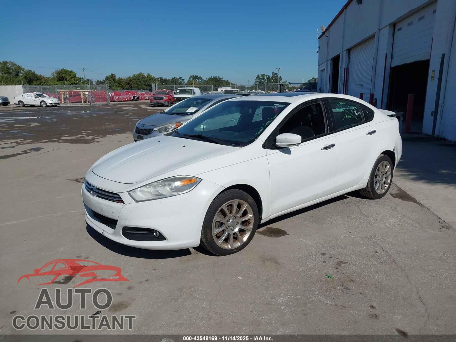 DODGE DART 2013 - 1C3CDFCA8DD111083