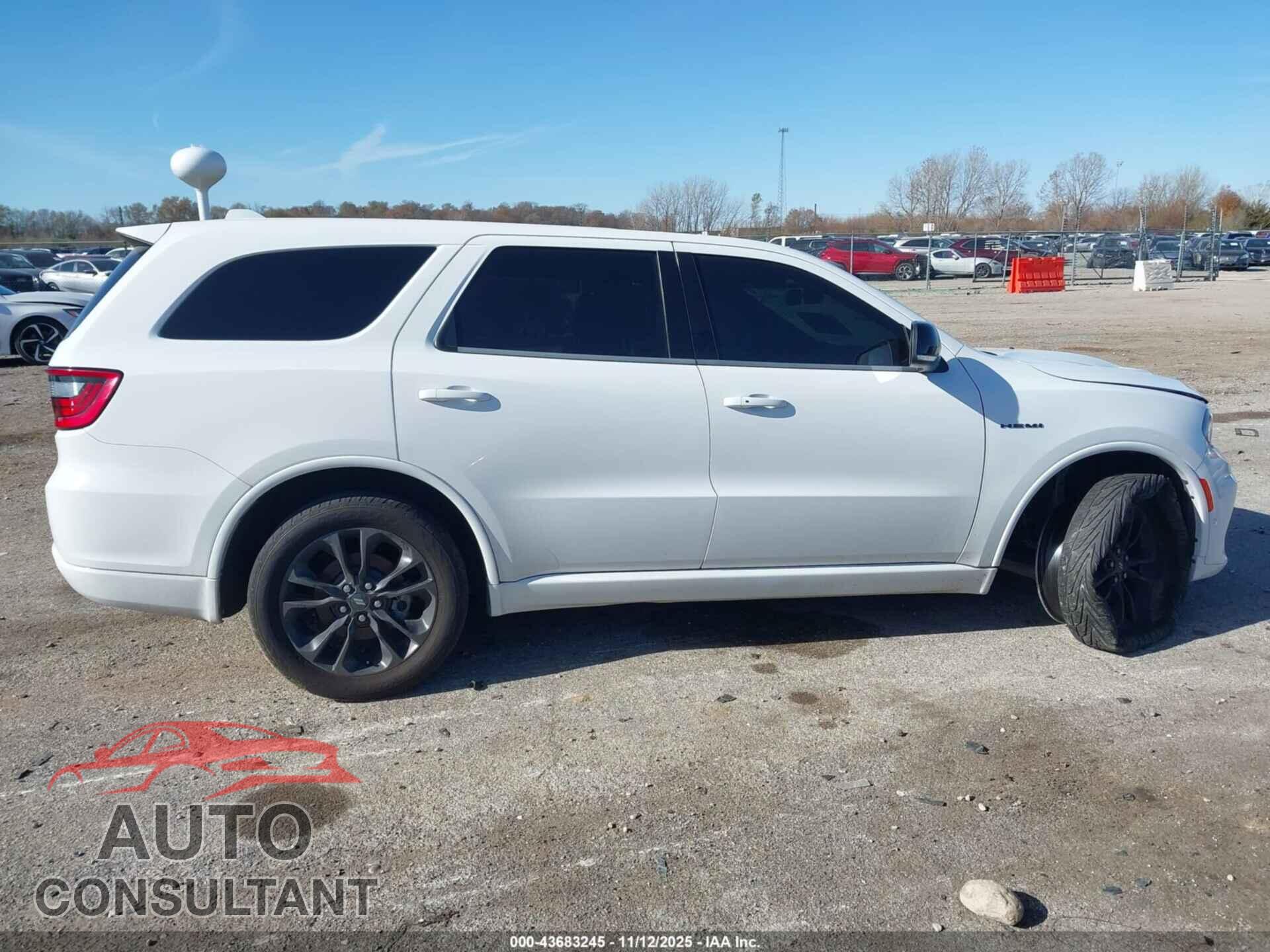 DODGE DURANGO 2021 - 1C4SDHCT2MC598467