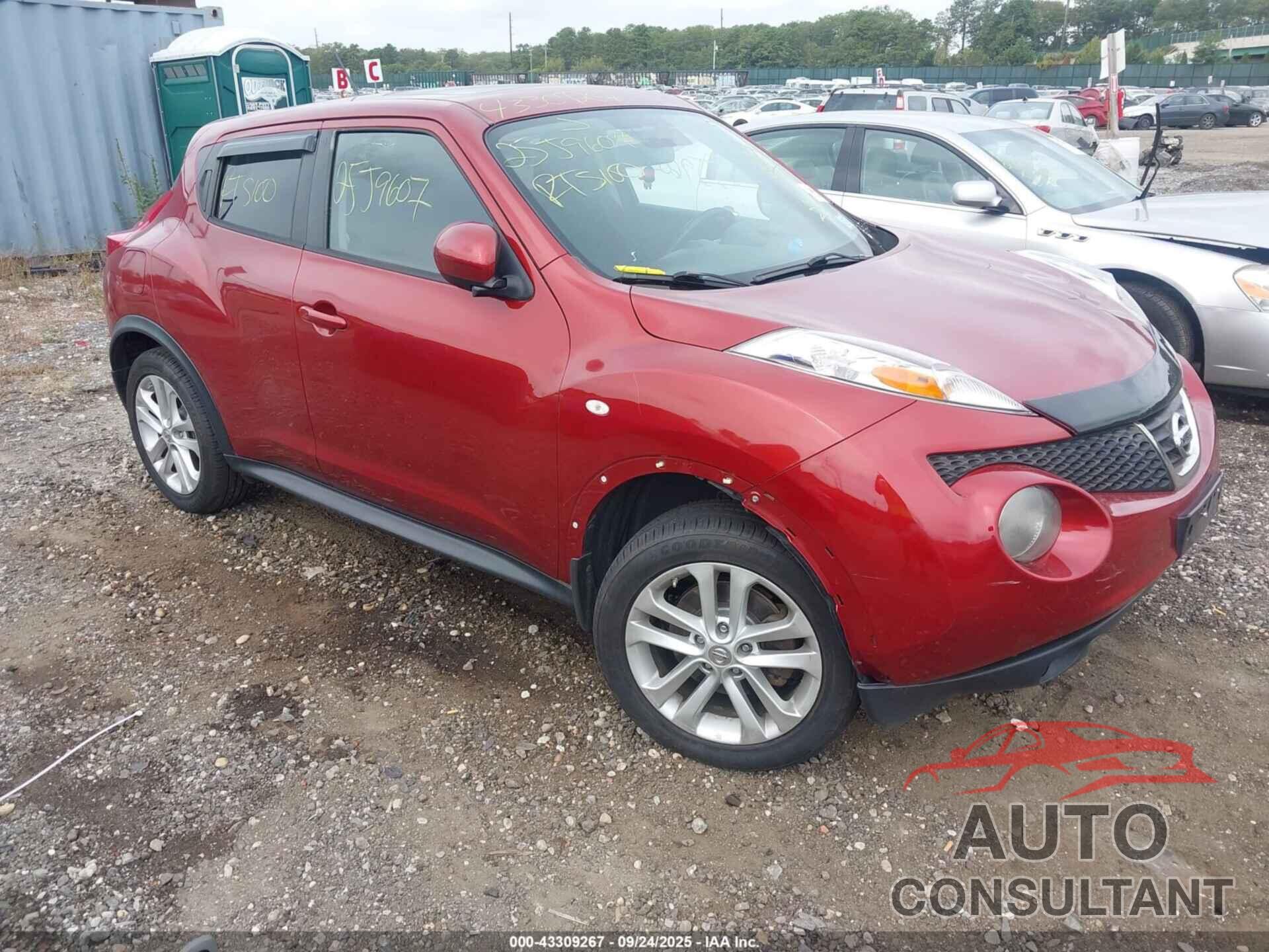 NISSAN JUKE 2014 - JN8AF5MV3ET361075