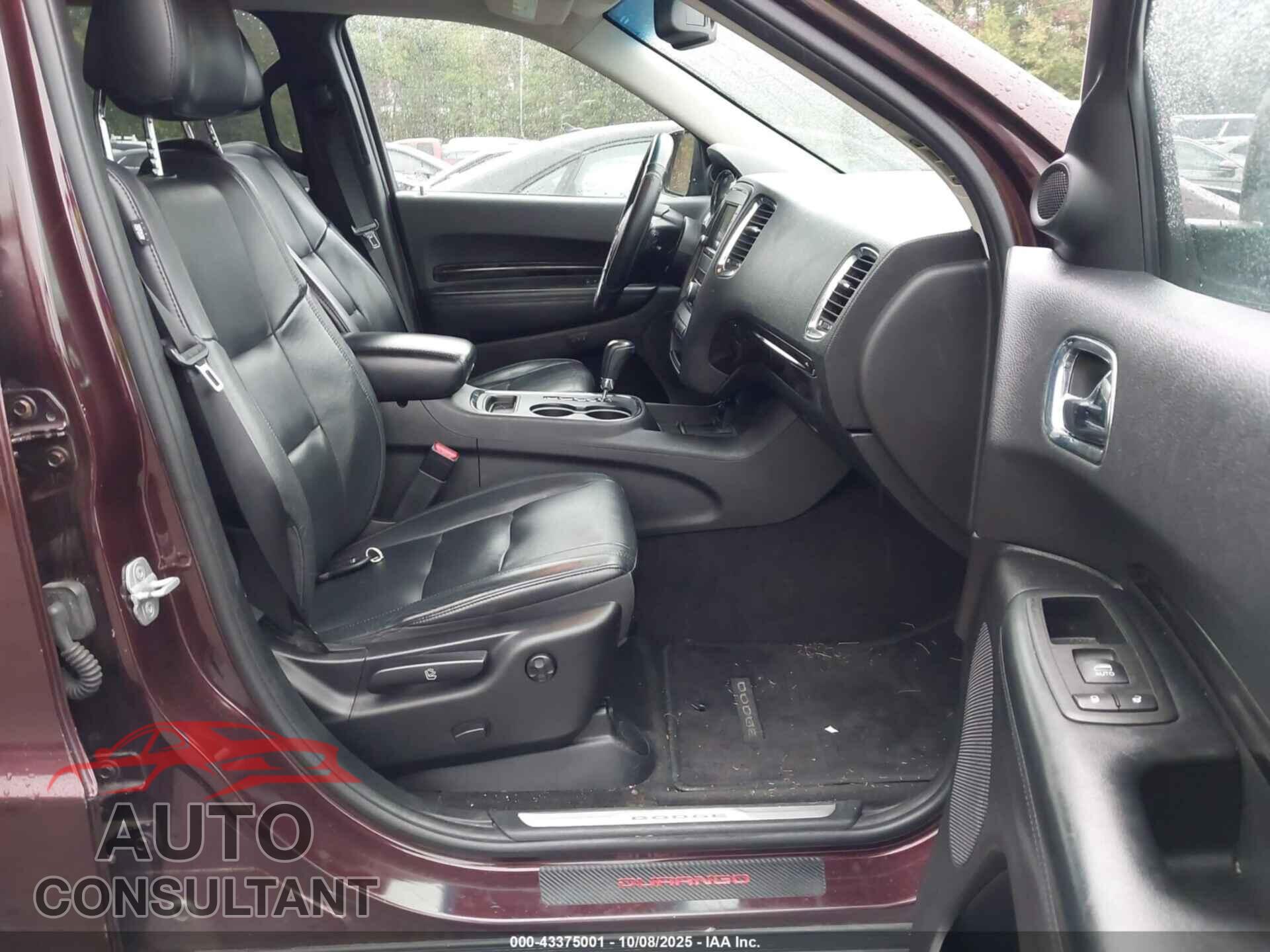 DODGE DURANGO 2012 - 1C4RDJDG4CC308803