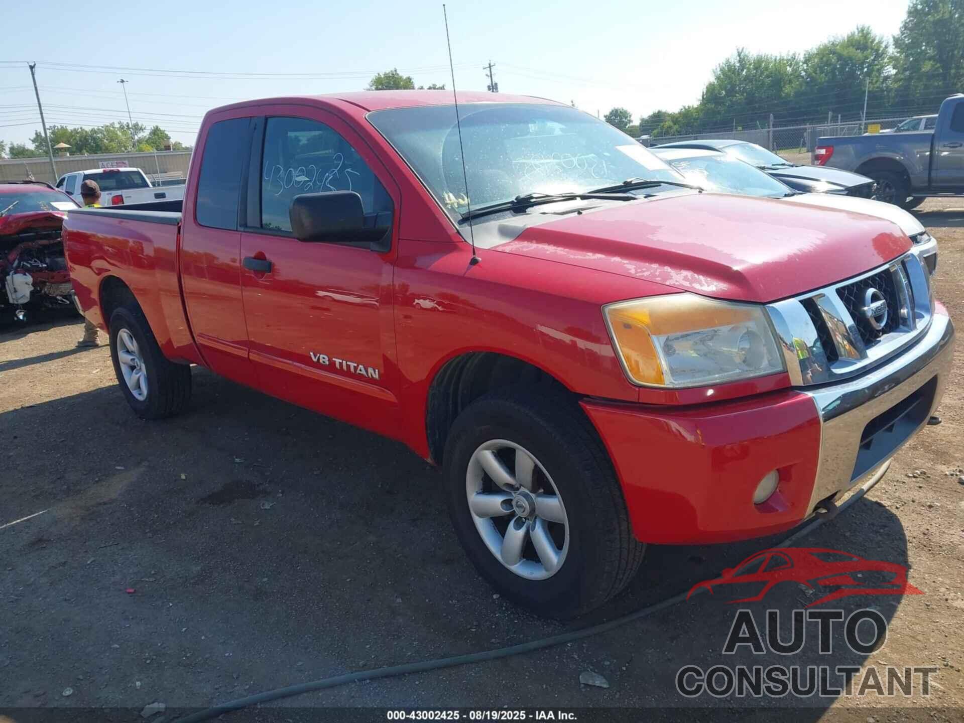NISSAN TITAN 2012 - 1N6AA0CC0CN305882