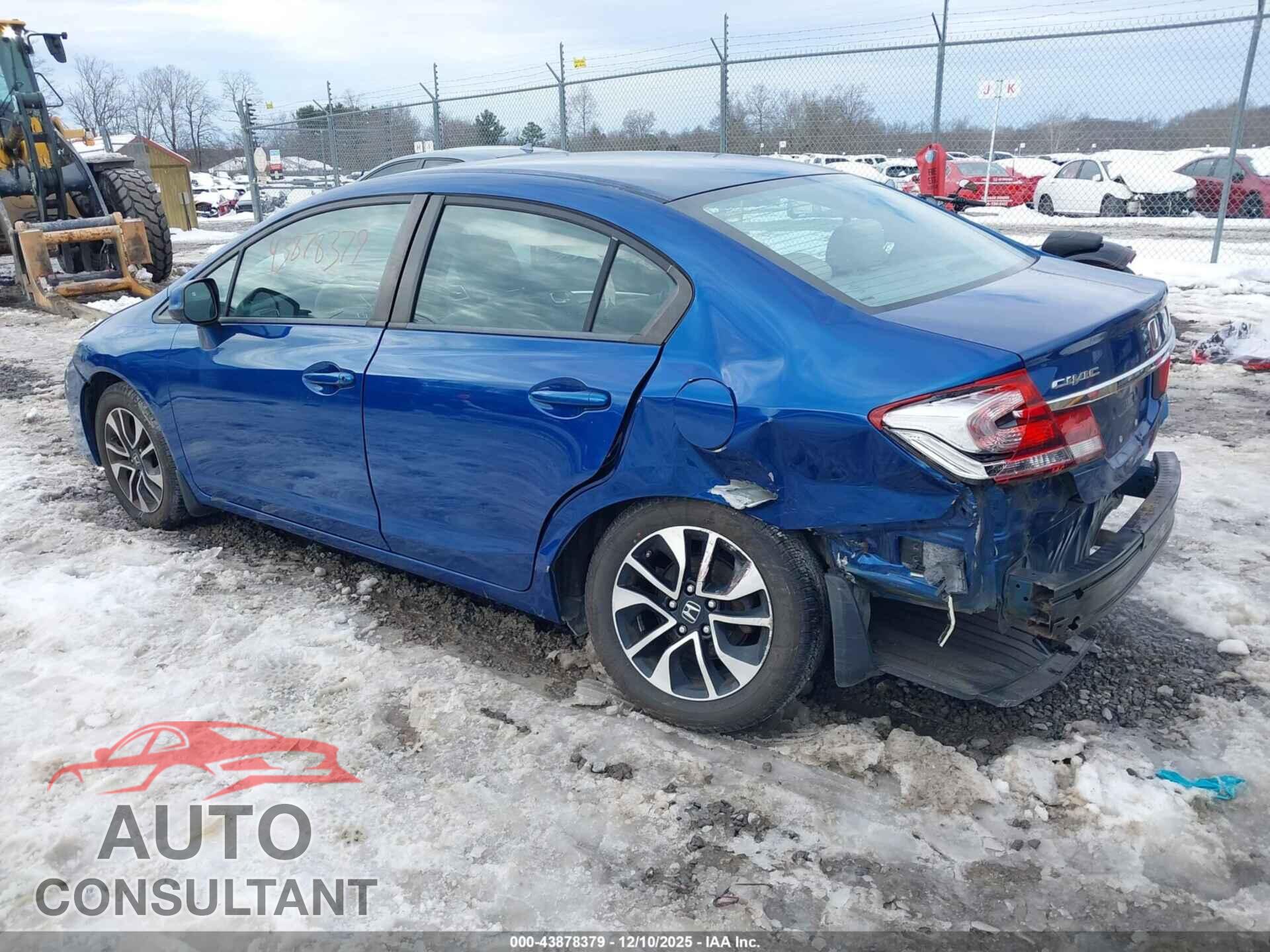 HONDA CIVIC 2013 - 19XFB2F84DE054833