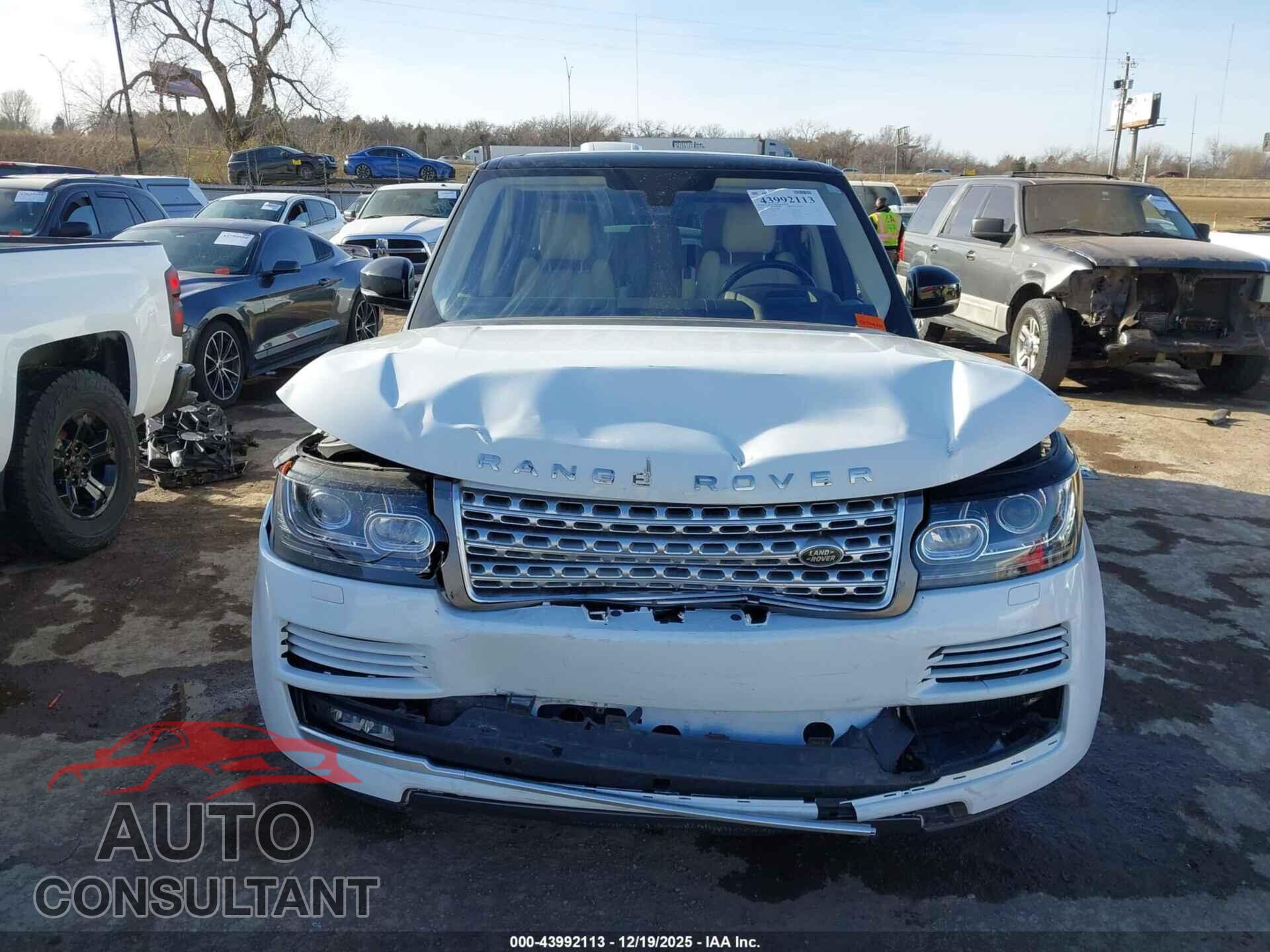 LAND ROVER RANGE ROVER 2016 - SALGS3EF4GA257683